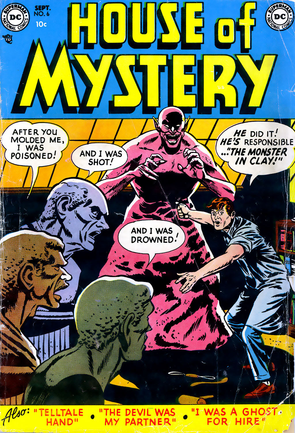 Read online House of Mystery (1951) comic -  Issue #6 - 1