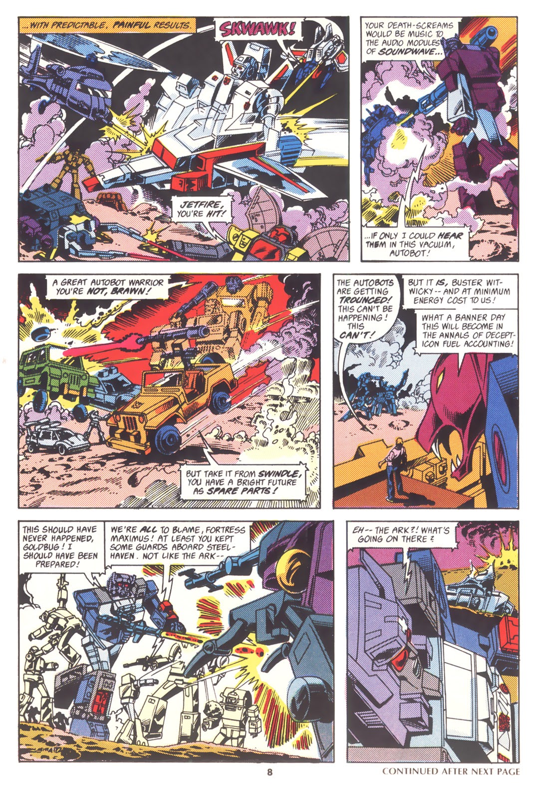 Read online The Transformers (UK) comic -  Issue #175 - 8