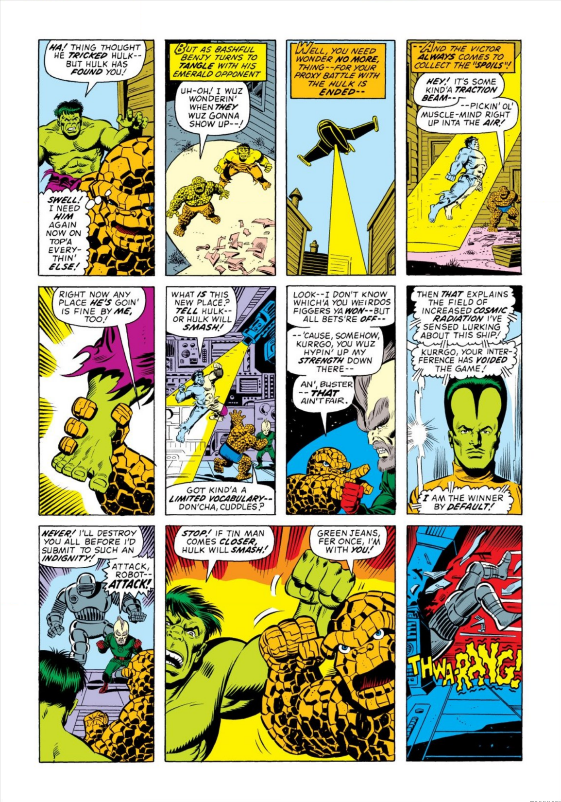 Read online Marvel Masterworks: Marvel Two-In-One comic -  Issue # TPB 1 (Part 1) - 25