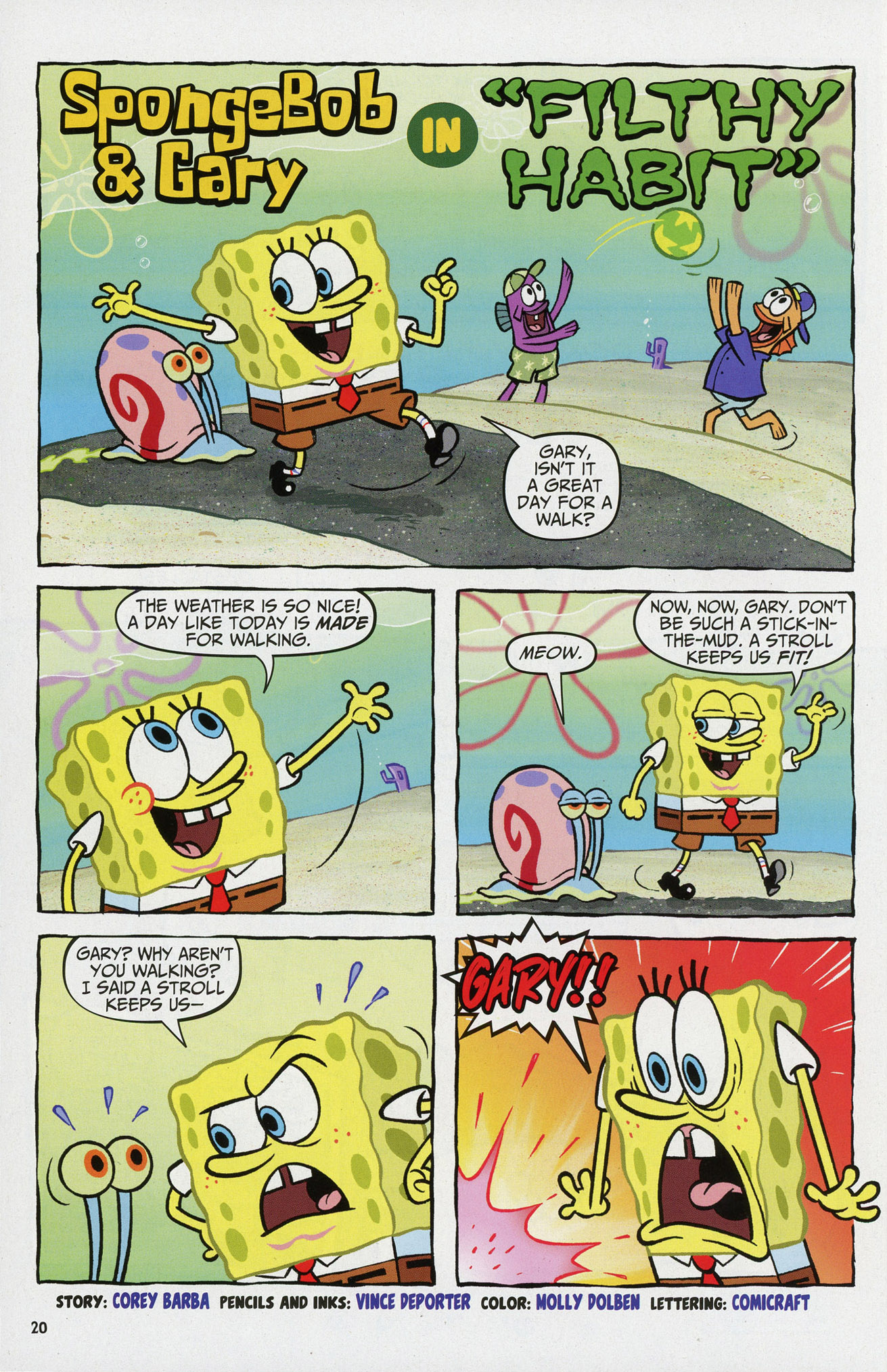 Read online SpongeBob Comics comic -  Issue #17 - 21