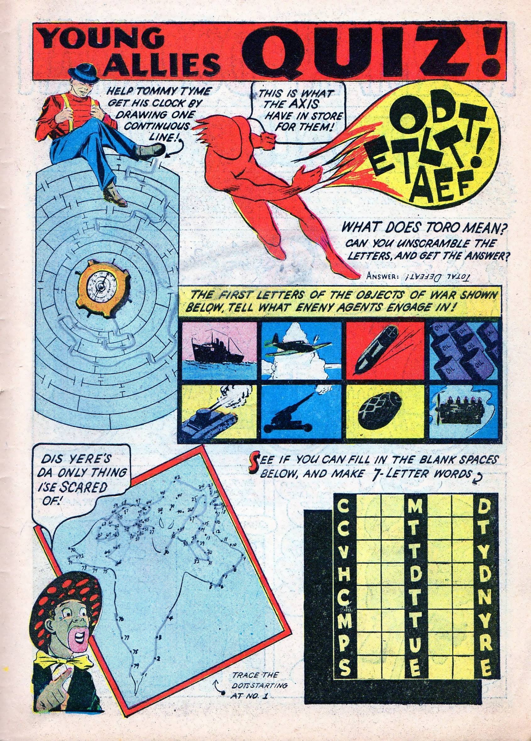 Read online Young Allies Comics comic -  Issue #7 - 58