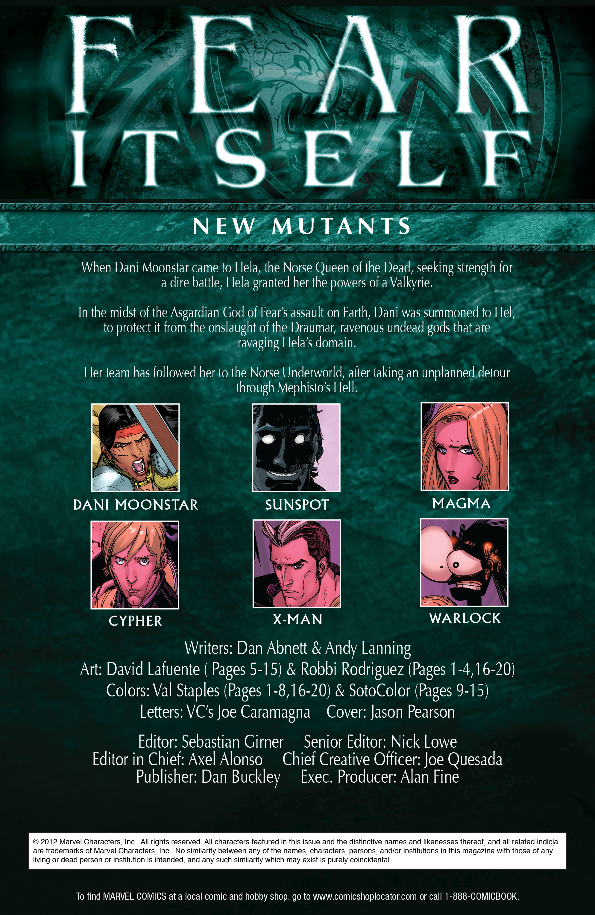 Read online Fear Itself: Wolverine/New Mutants comic -  Issue # TPB - 133