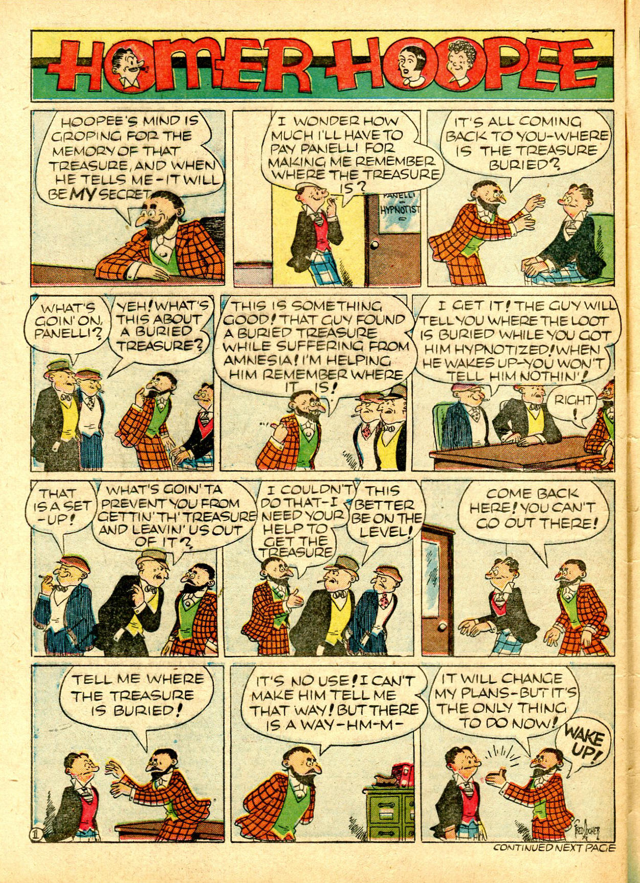 Read online Famous Funnies comic -  Issue #63 - 61
