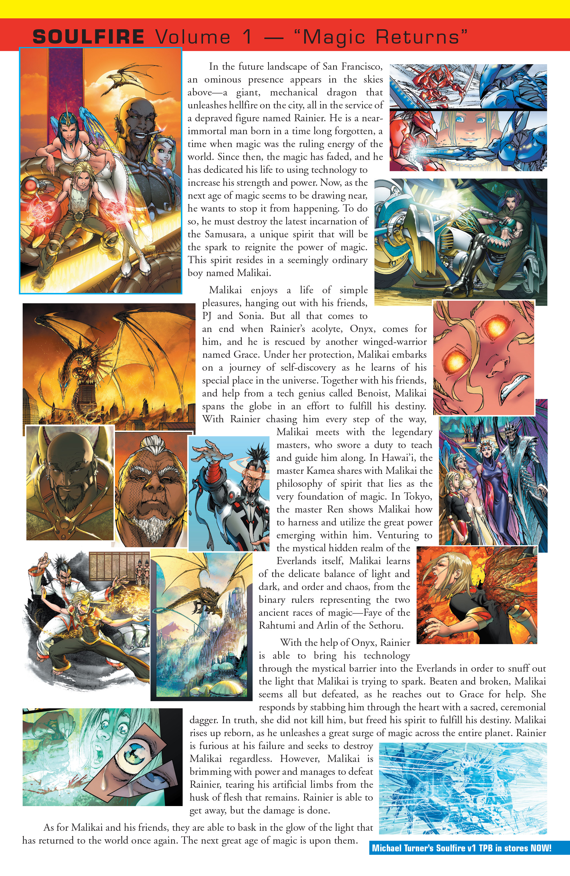 Read online Michael Turner's Soulfire Primer comic -  Issue # Full - 9