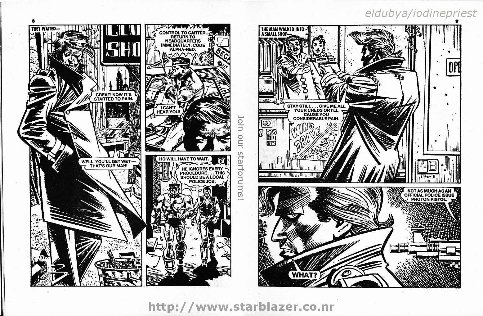 Read online Starblazer comic -  Issue #280 - 6