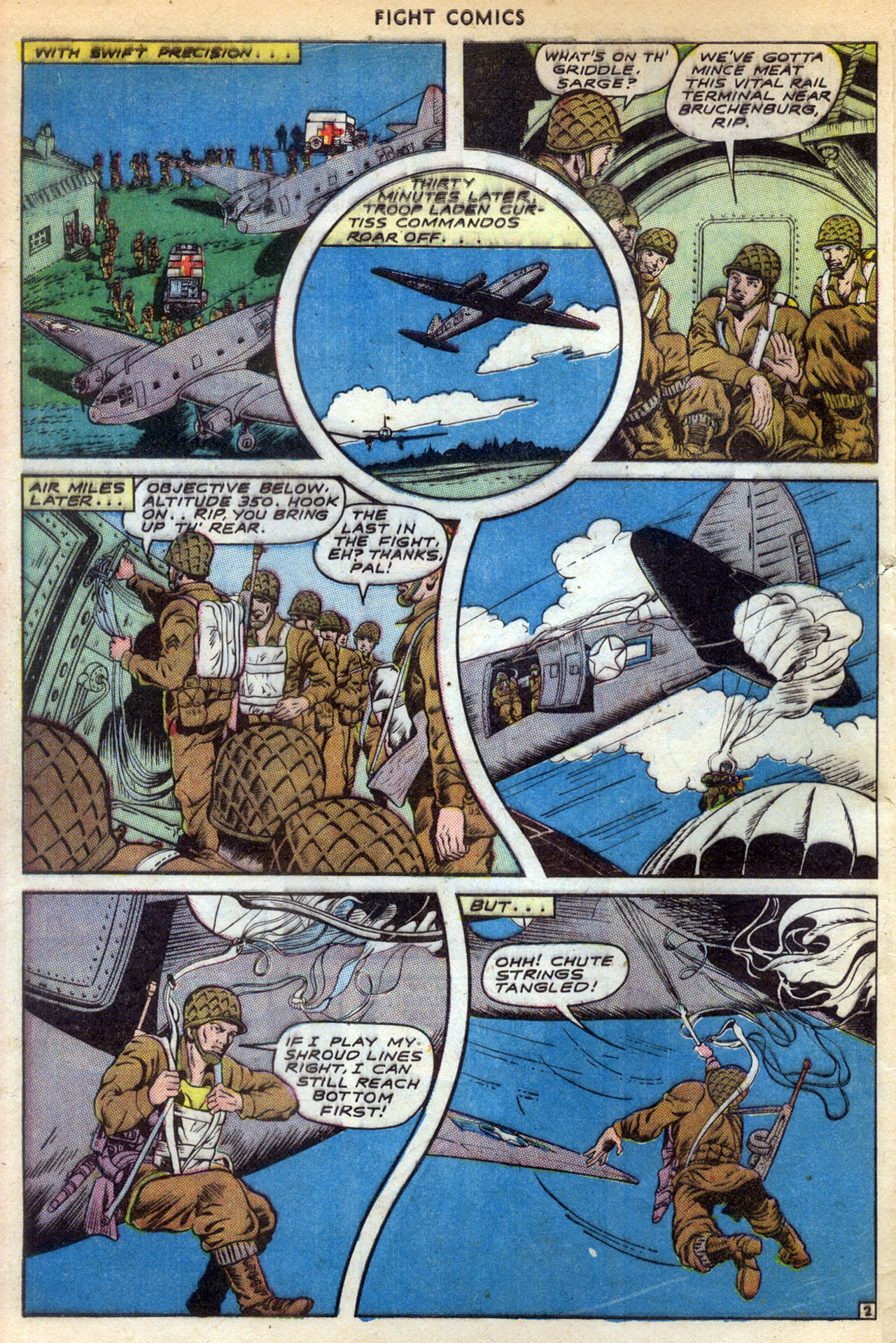 Read online Fight Comics comic -  Issue #33 - 4