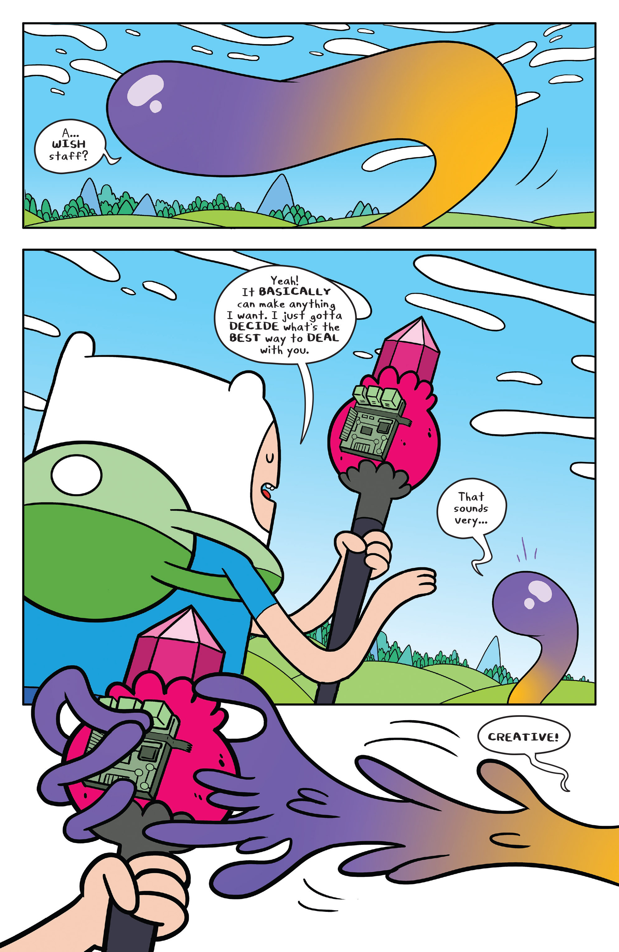 Read online Adventure Time comic -  Issue #57 - 21