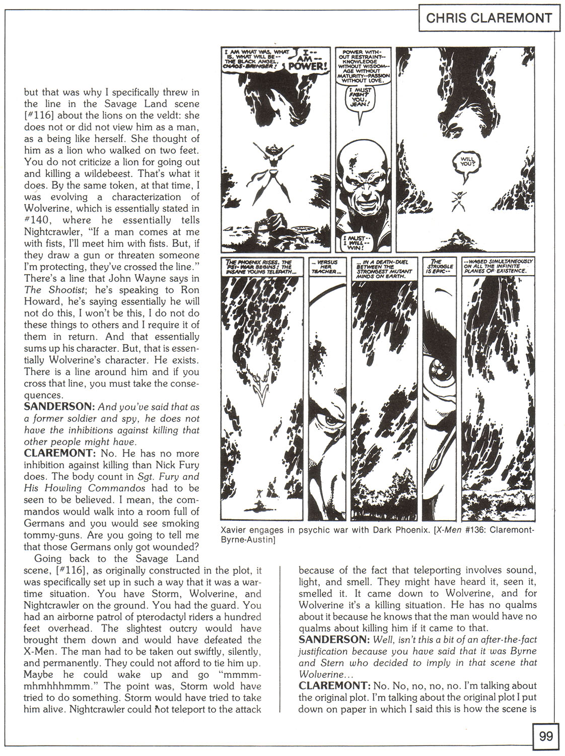 Read online The X-Men Companion comic -  Issue #1 - 99