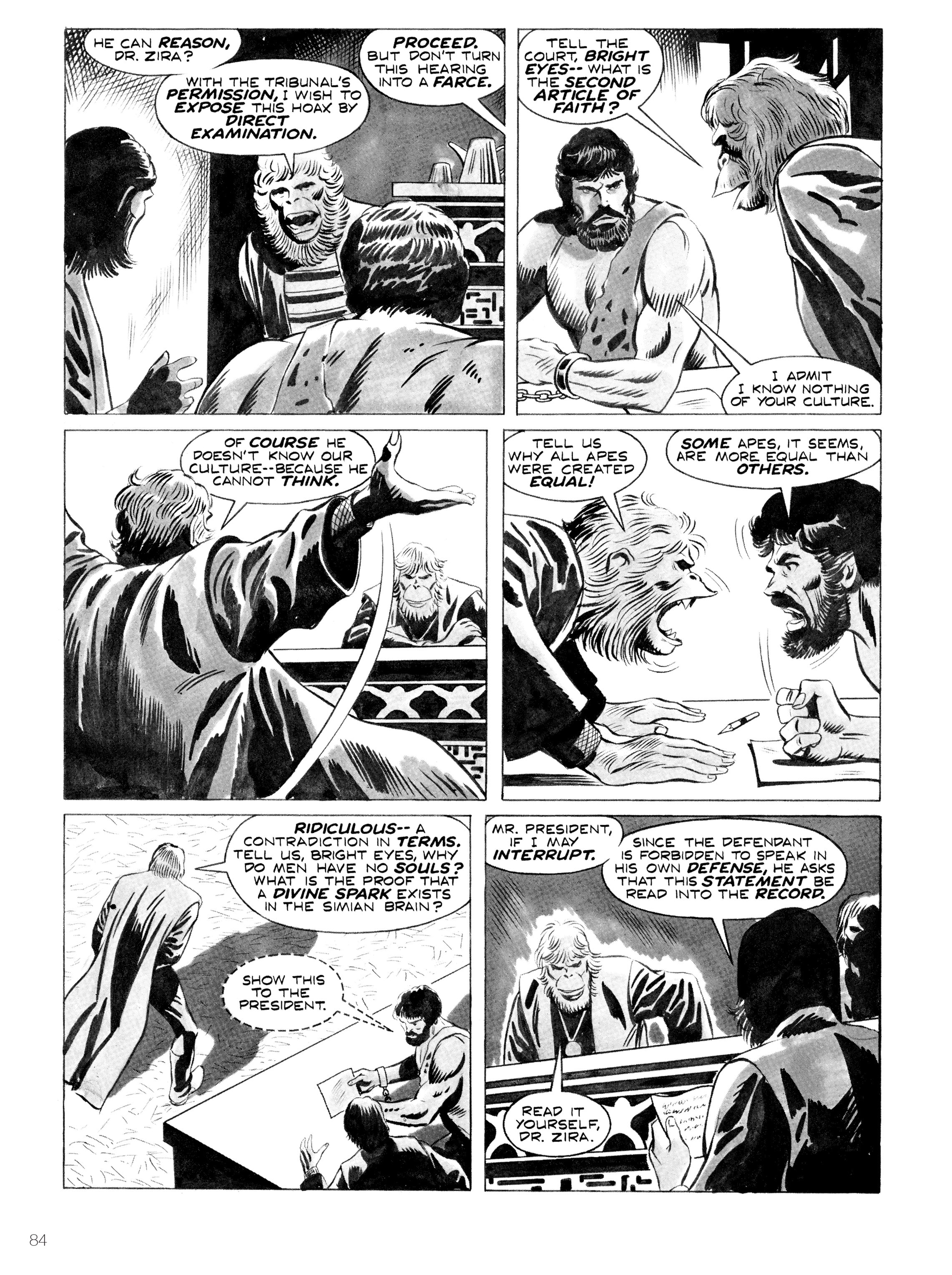 Read online Planet of the Apes: Archive comic -  Issue # TPB 2 (Part 1) - 81