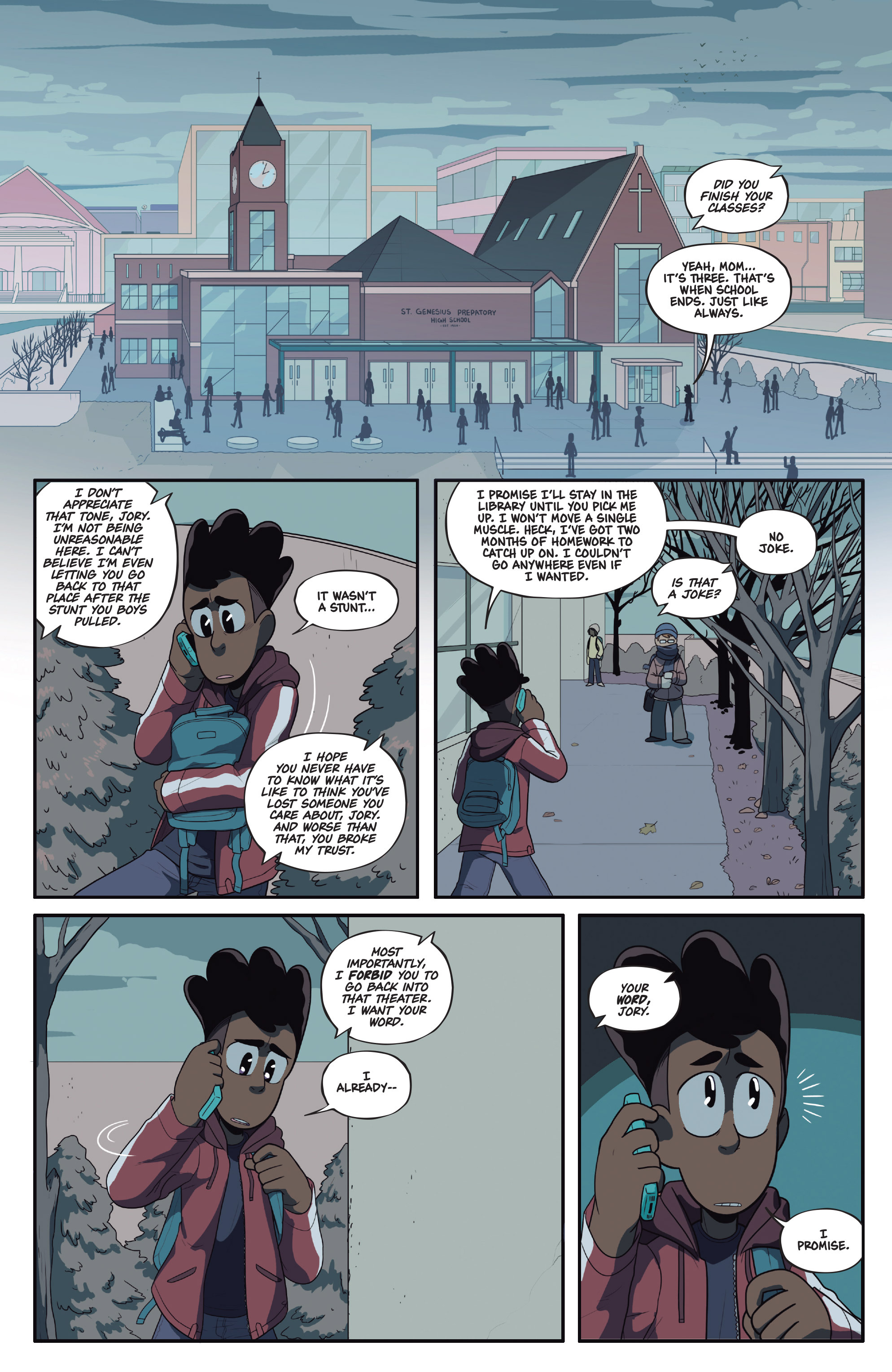 Read online The Backstagers comic -  Issue #7 - 3