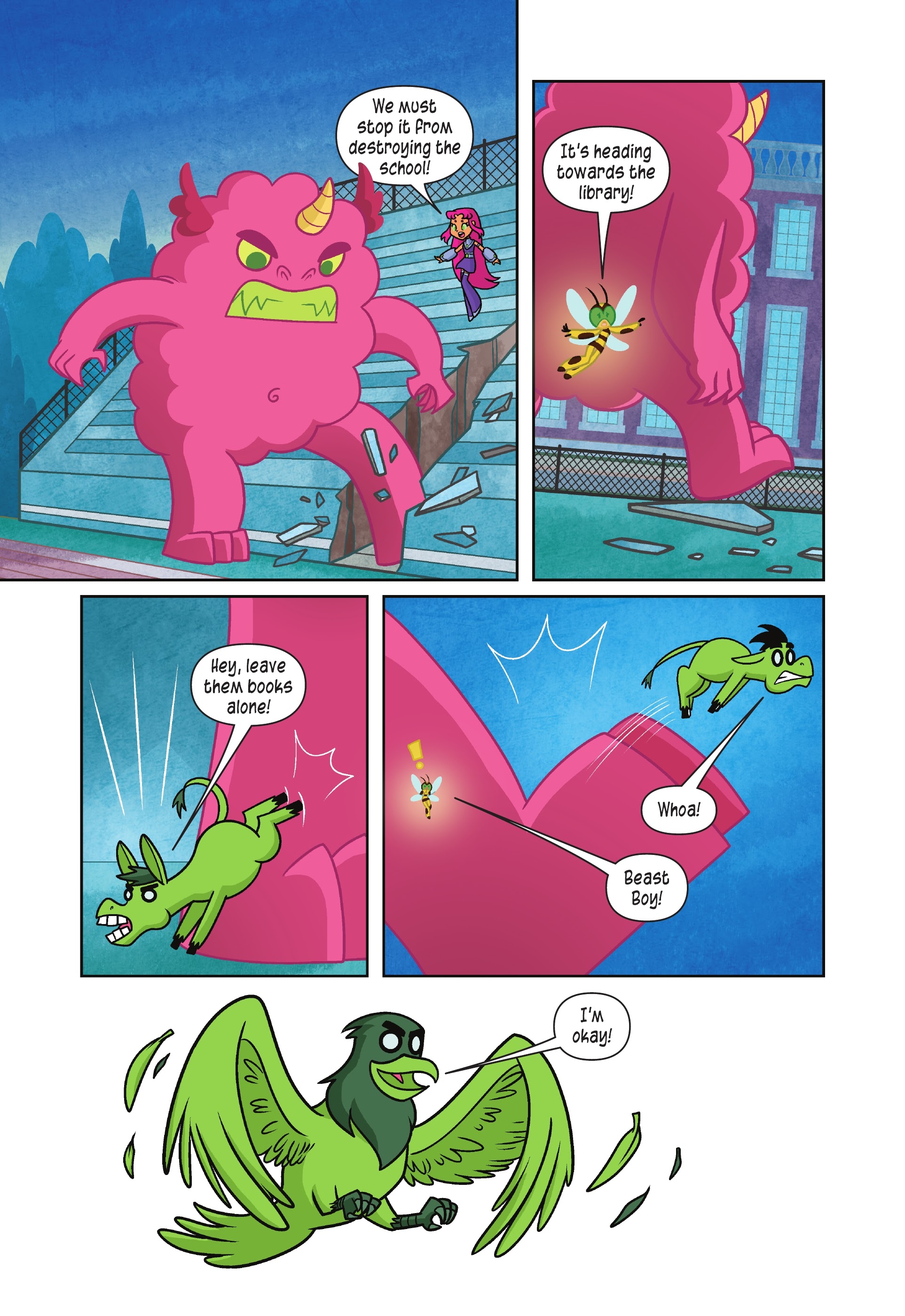 Read online Teen Titans Go!/DC Super Hero Girls: Exchange Students comic -  Issue # TPB (Part 2) - 48
