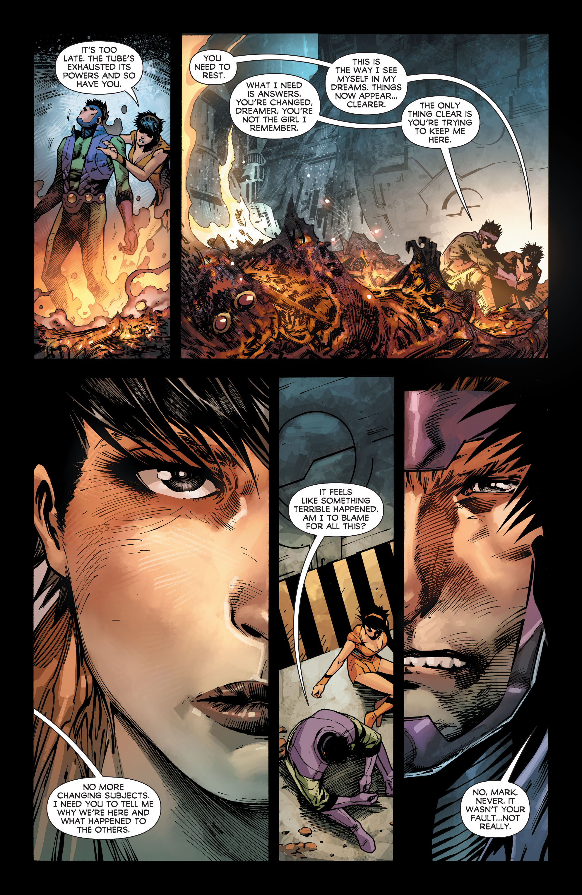 Read online Infinity Man and the Forever People: Futures End comic -  Issue # Full - 11