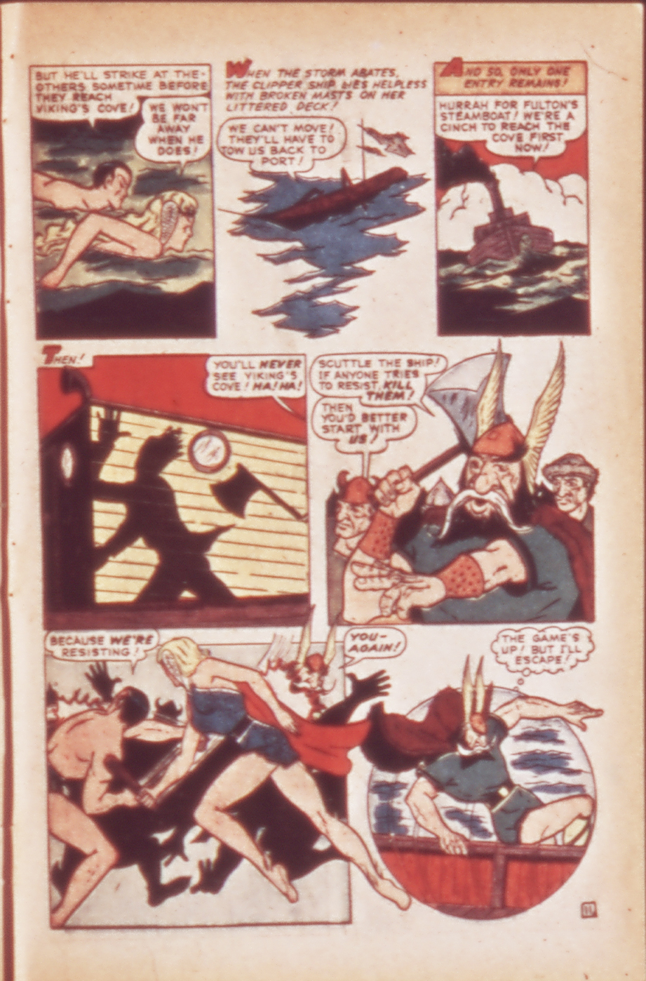 Read online Sub-Mariner Comics comic -  Issue #24 - 13