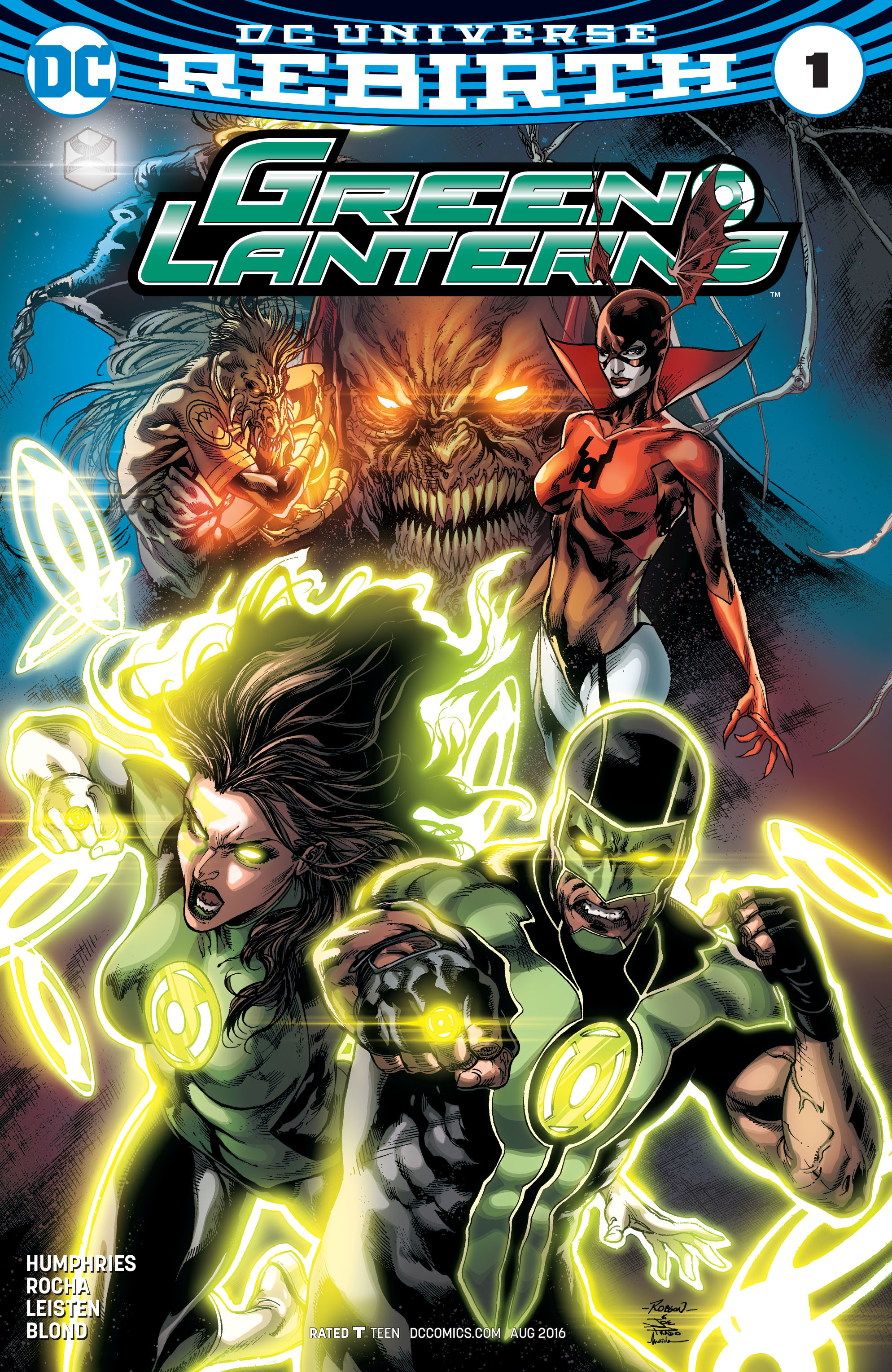 Read online Green Lanterns comic -  Issue #1 - 1