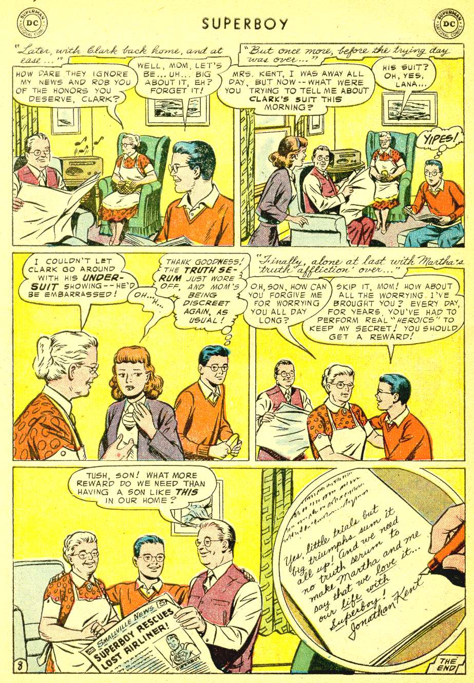 Read online Superboy (1949) comic -  Issue #41 - 29