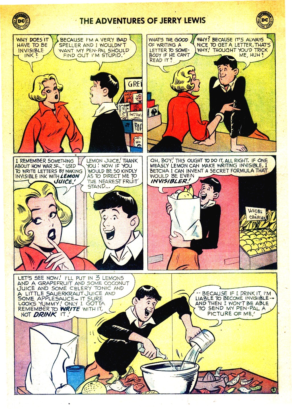 Read online The Adventures of Jerry Lewis comic -  Issue #46 - 4
