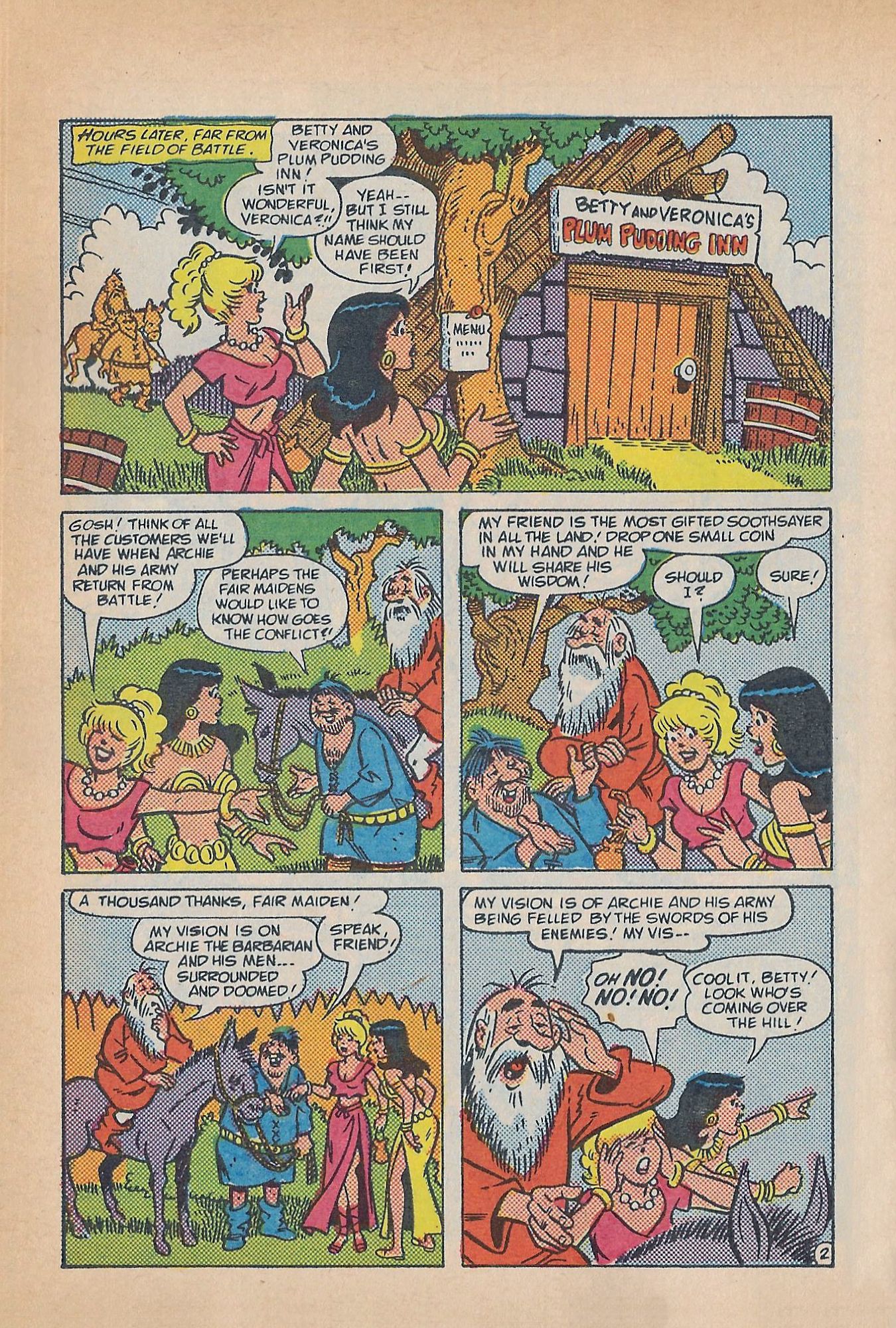 Read online Jughead Jones Comics Digest comic -  Issue #58 - 92