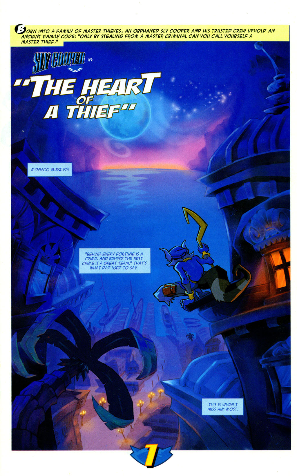 Read online The Adventures of Sly Cooper comic -  Issue #1 - 3