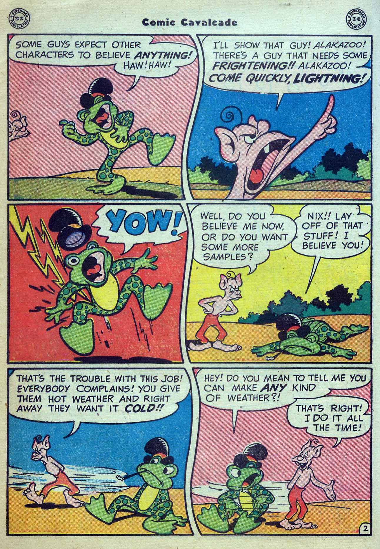 Read online Comic Cavalcade comic -  Issue #33 - 66