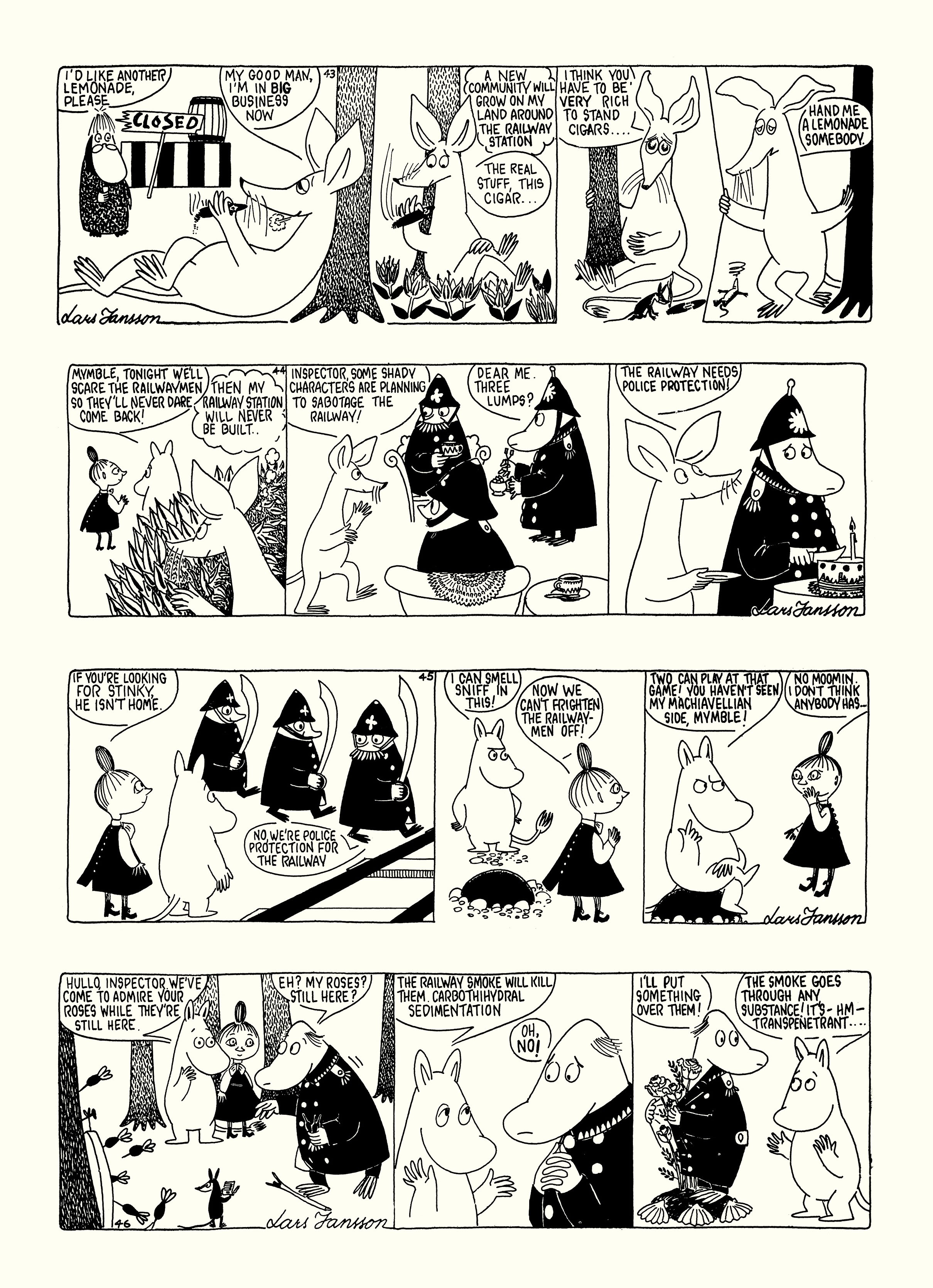 Read online Moomin: The Complete Lars Jansson Comic Strip comic -  Issue # TPB 6 - 37