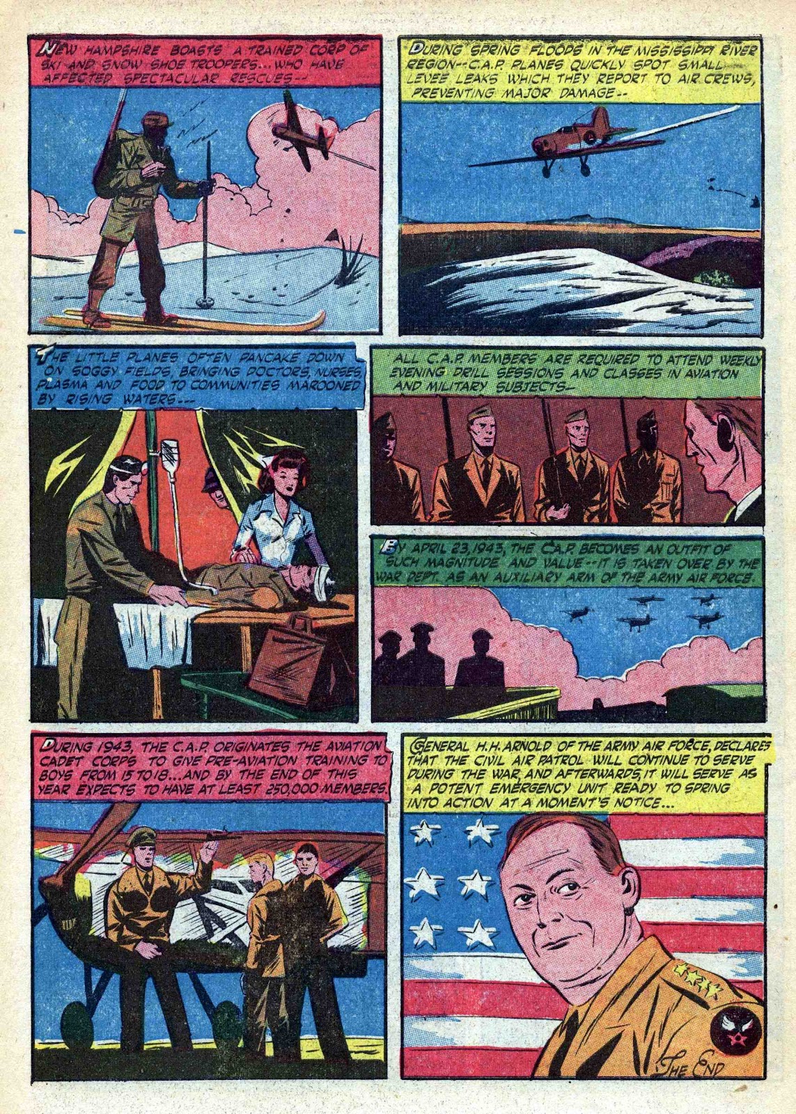 Captain Aero Comics issue 21 - Page 44