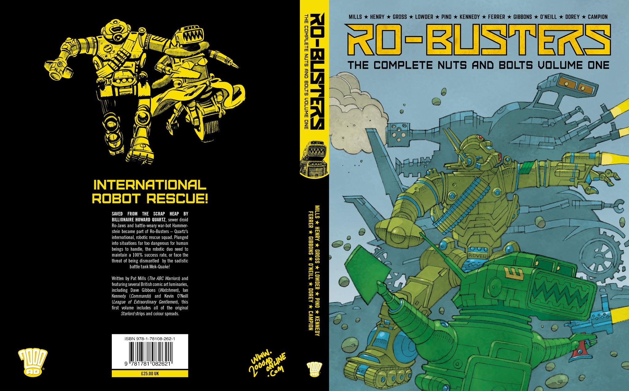 Read online Ro-Busters comic -  Issue # TPB 1 - 1