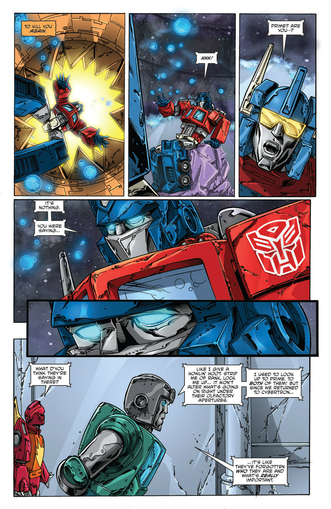Read online The Transformers: Regeneration One comic -  Issue #81 - 16