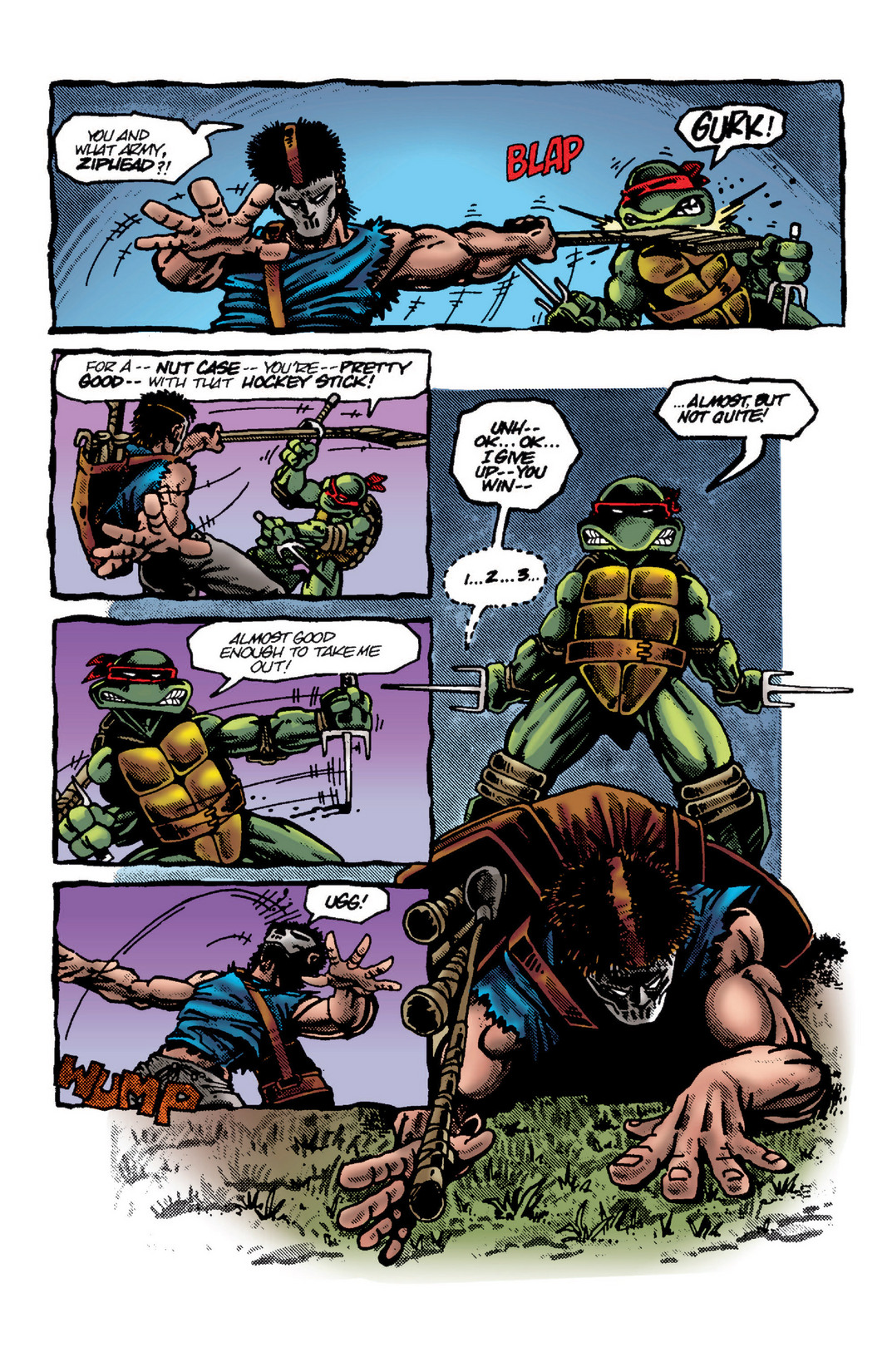 Read online Teenage Mutant Ninja Turtles Color Classics: Raphael Micro-Series One-Shot comic -  Issue # Full - 14