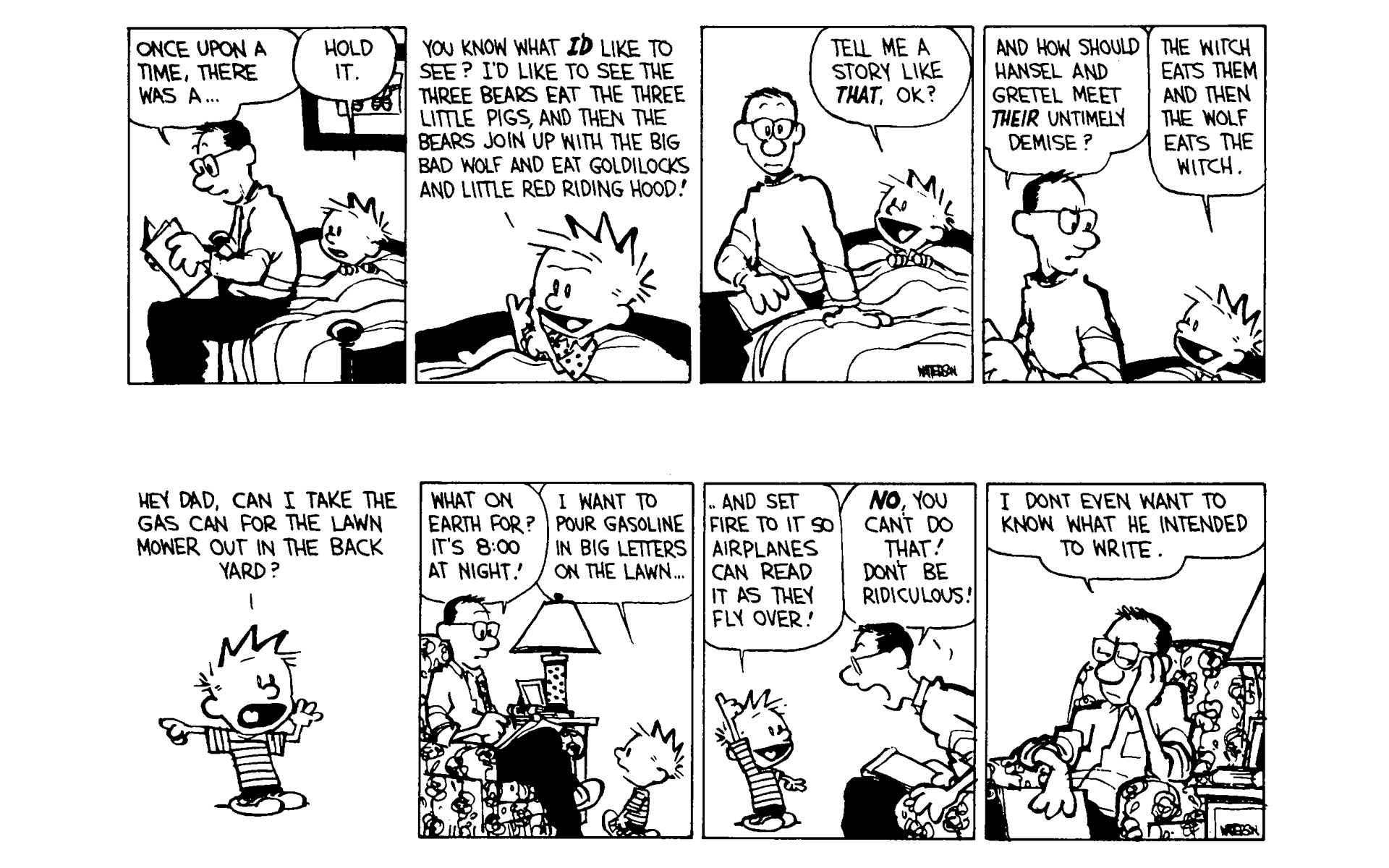Read online Calvin and Hobbes comic -  Issue #6 - 108