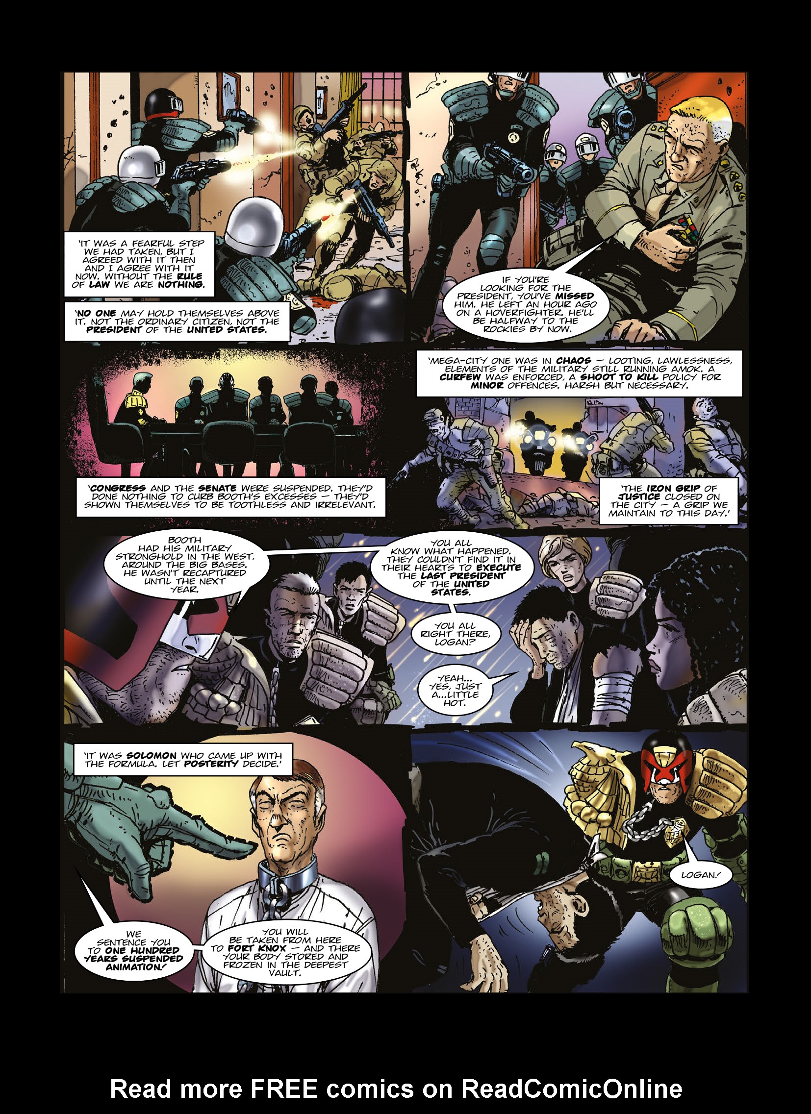 Read online Essential Judge Dredd: Origins comic -  Issue # TPB (Part 2) - 42