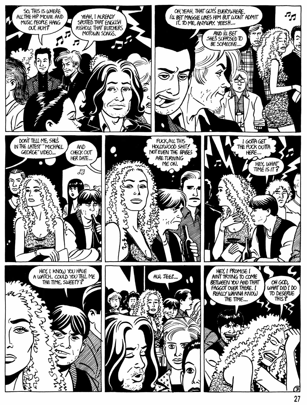 Read online Love and Rockets (1982) comic -  Issue #28 - 29