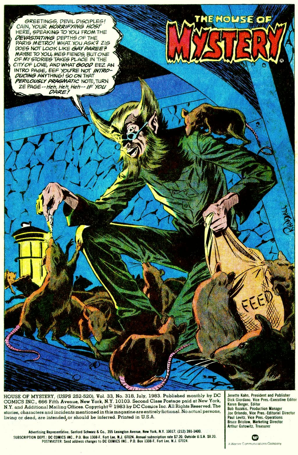 Read online House of Mystery (1951) comic -  Issue #318 - 3