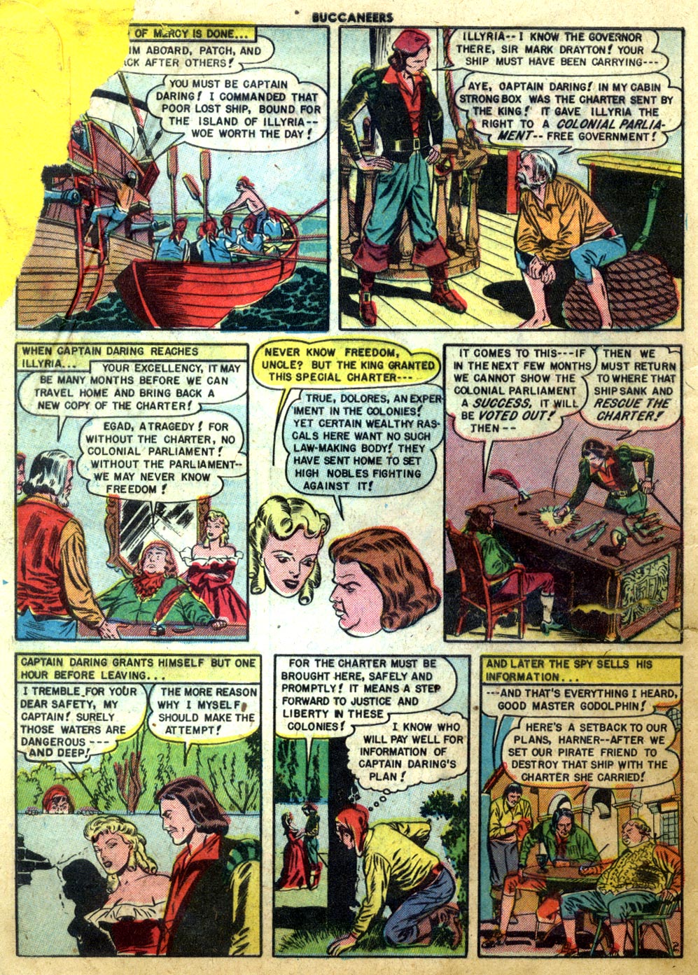Read online Buccaneers comic -  Issue #20 - 4
