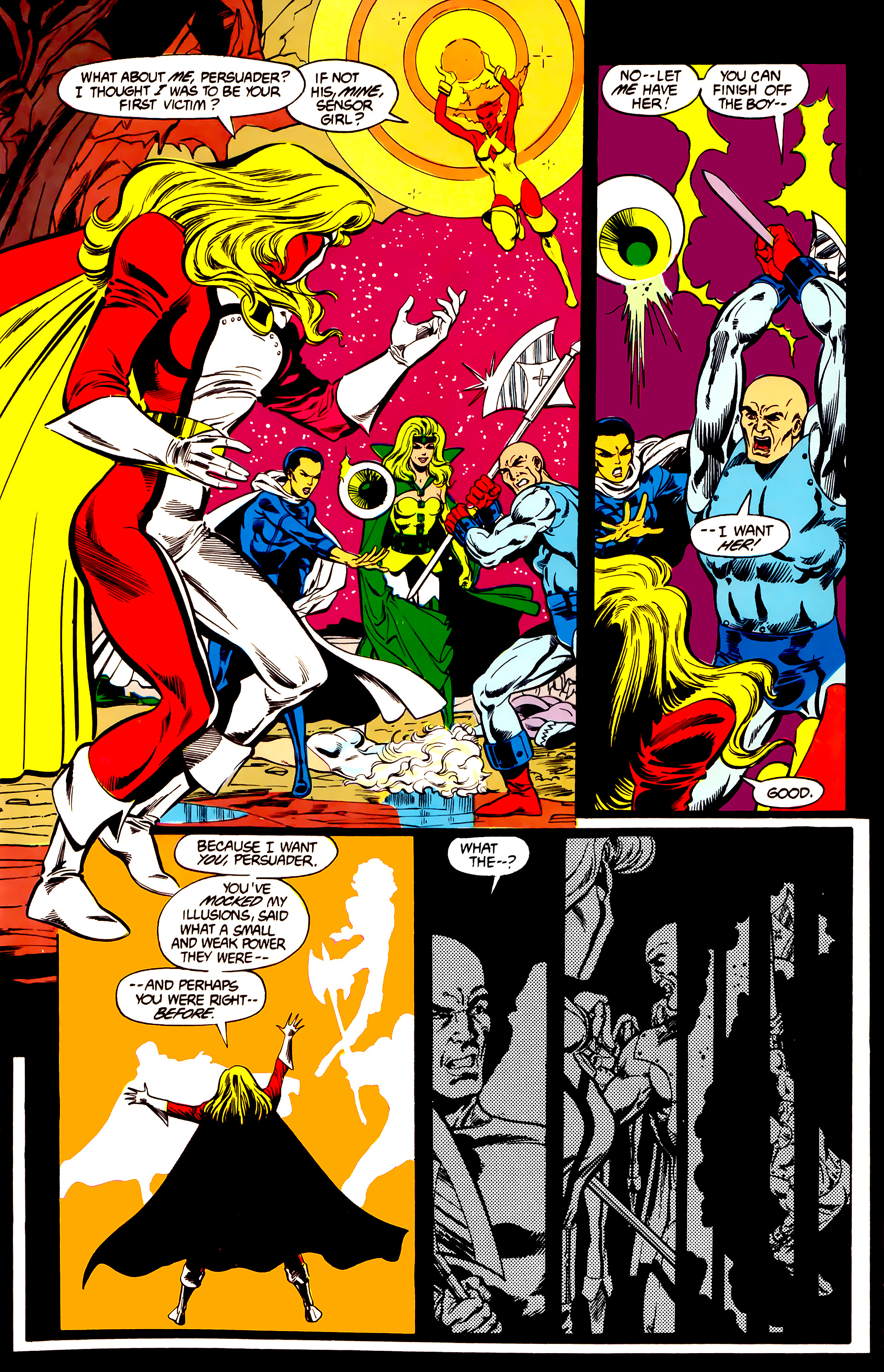 Read online Legion of Super-Heroes (1984) comic -  Issue #26 - 27