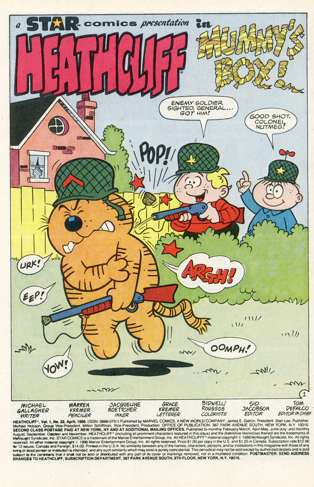 Read online Heathcliff comic -  Issue #23 - 3
