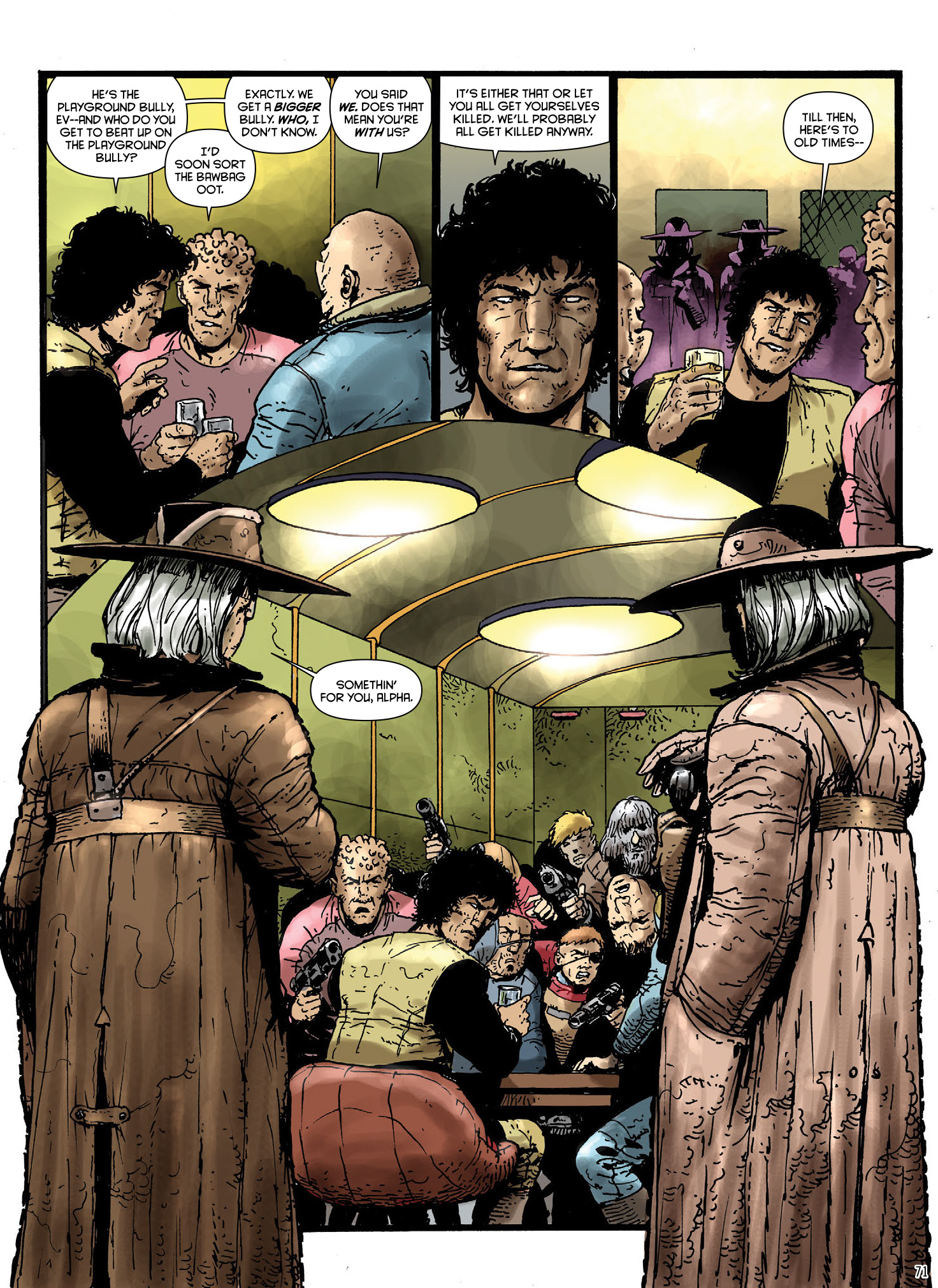 Read online Strontium Dog: Repo Men comic -  Issue # TPB - 73