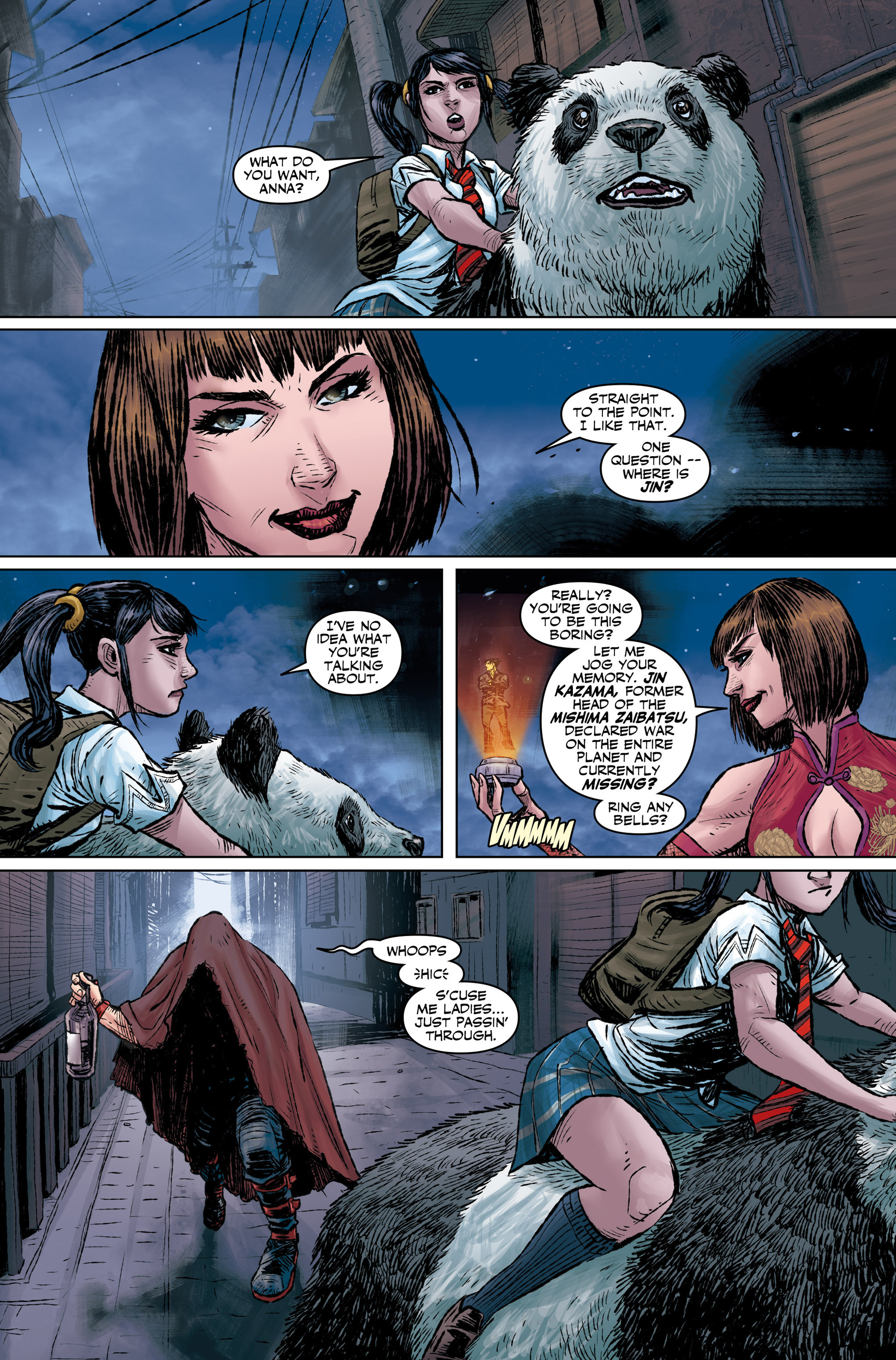 Read online Tekken comic -  Issue #1 - 12
