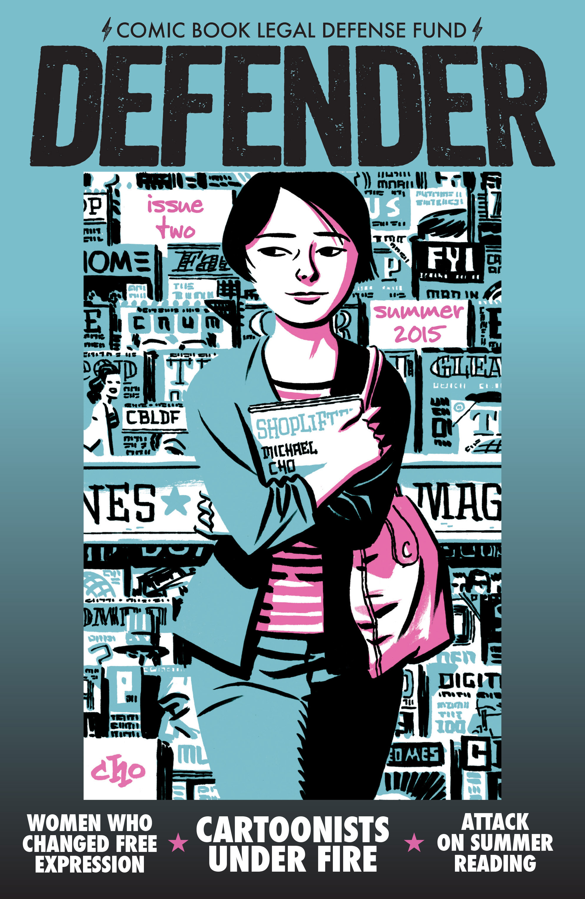 Read online CBLDF Defender comic -  Issue #2 - 1