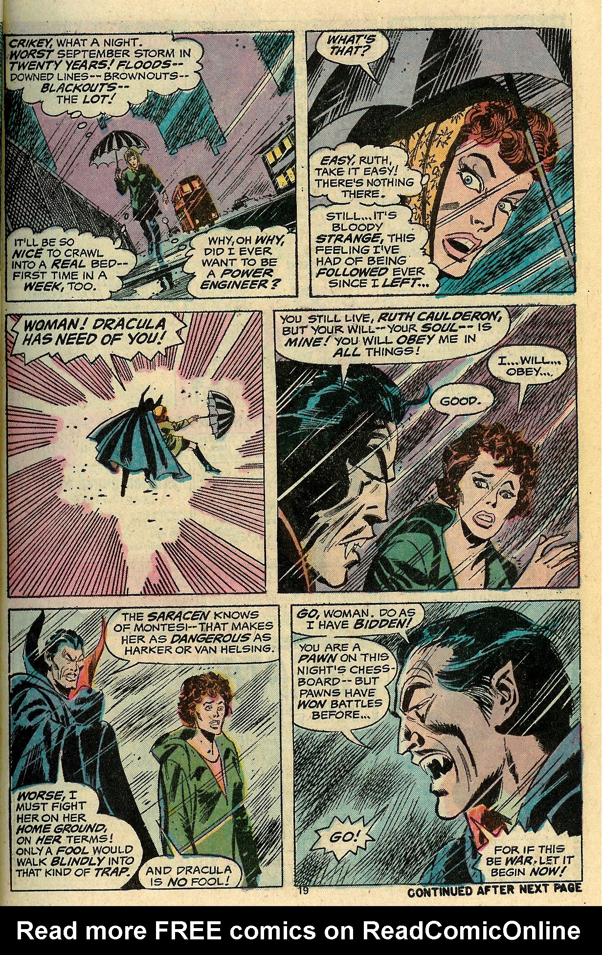 Read online Giant-Size Dracula comic -  Issue #3 - 8