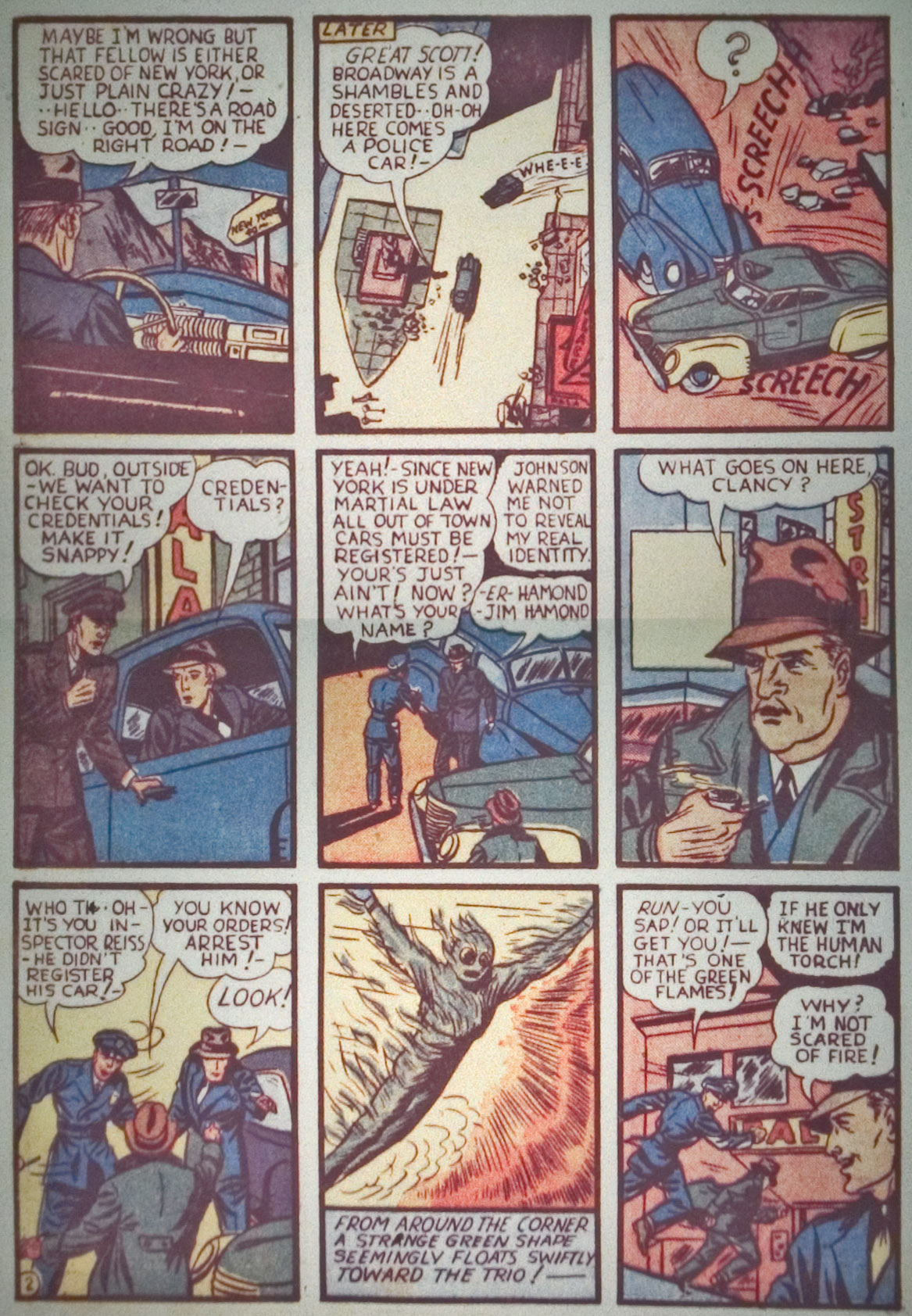 Read online Marvel Mystery Comics comic -  Issue #4 - 4
