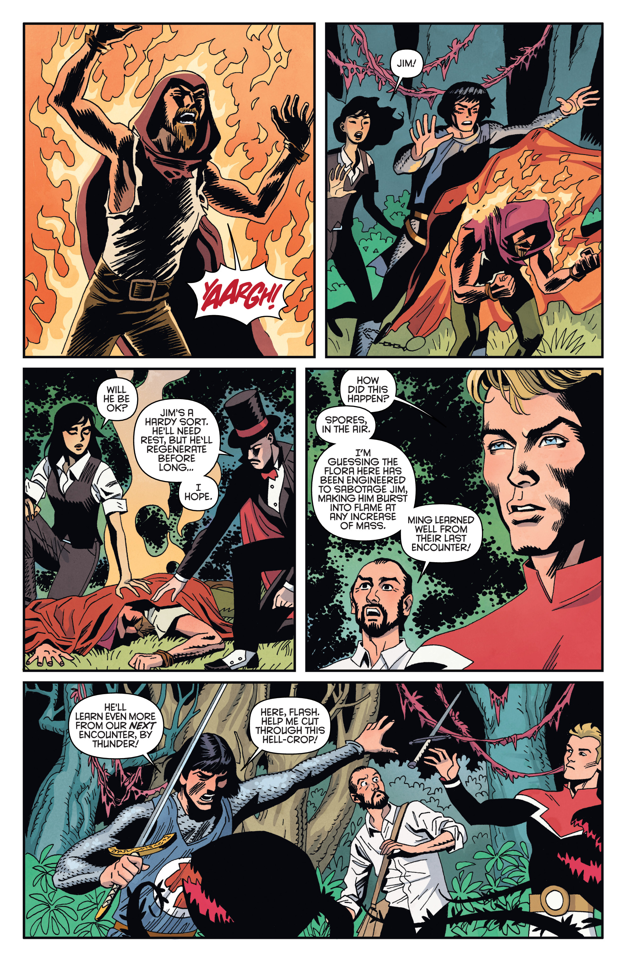 Read online Flash Gordon: Kings Cross comic -  Issue #4 - 8