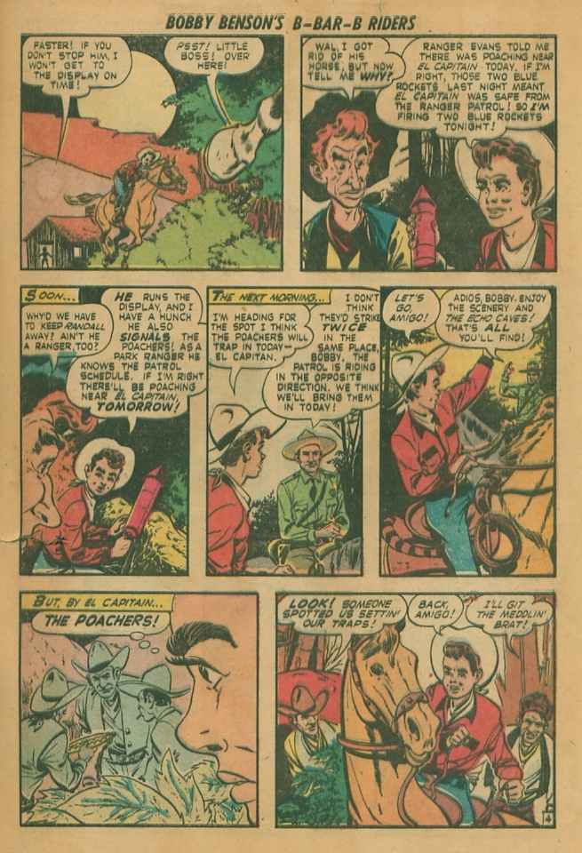 Read online Bobby Benson's B-Bar-B Riders comic -  Issue #11 - 13