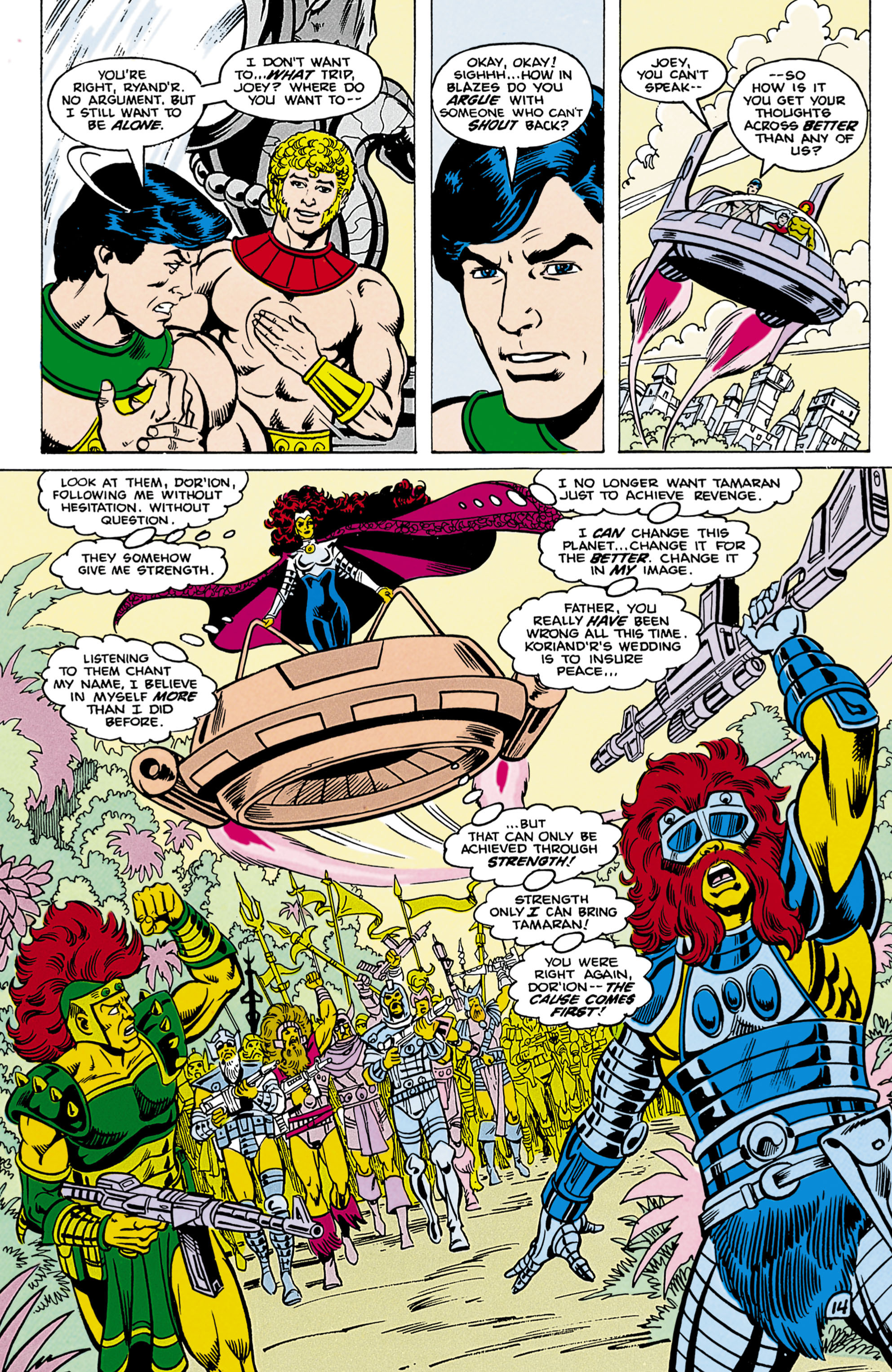 Read online The New Teen Titans (1984) comic -  Issue #16 - 14