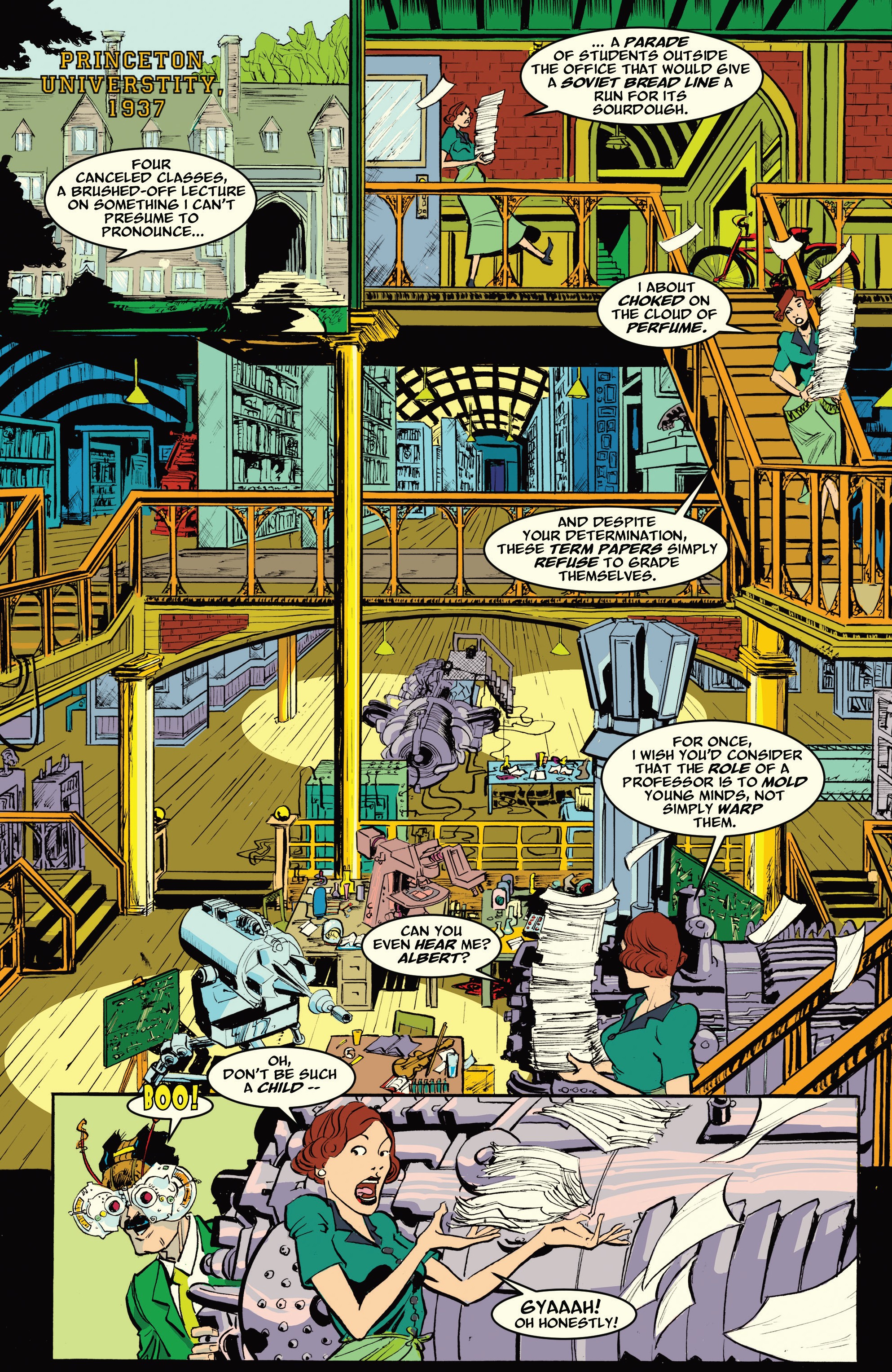 Read online Albert Einstein: Time Mason comic -  Issue #5 - 20