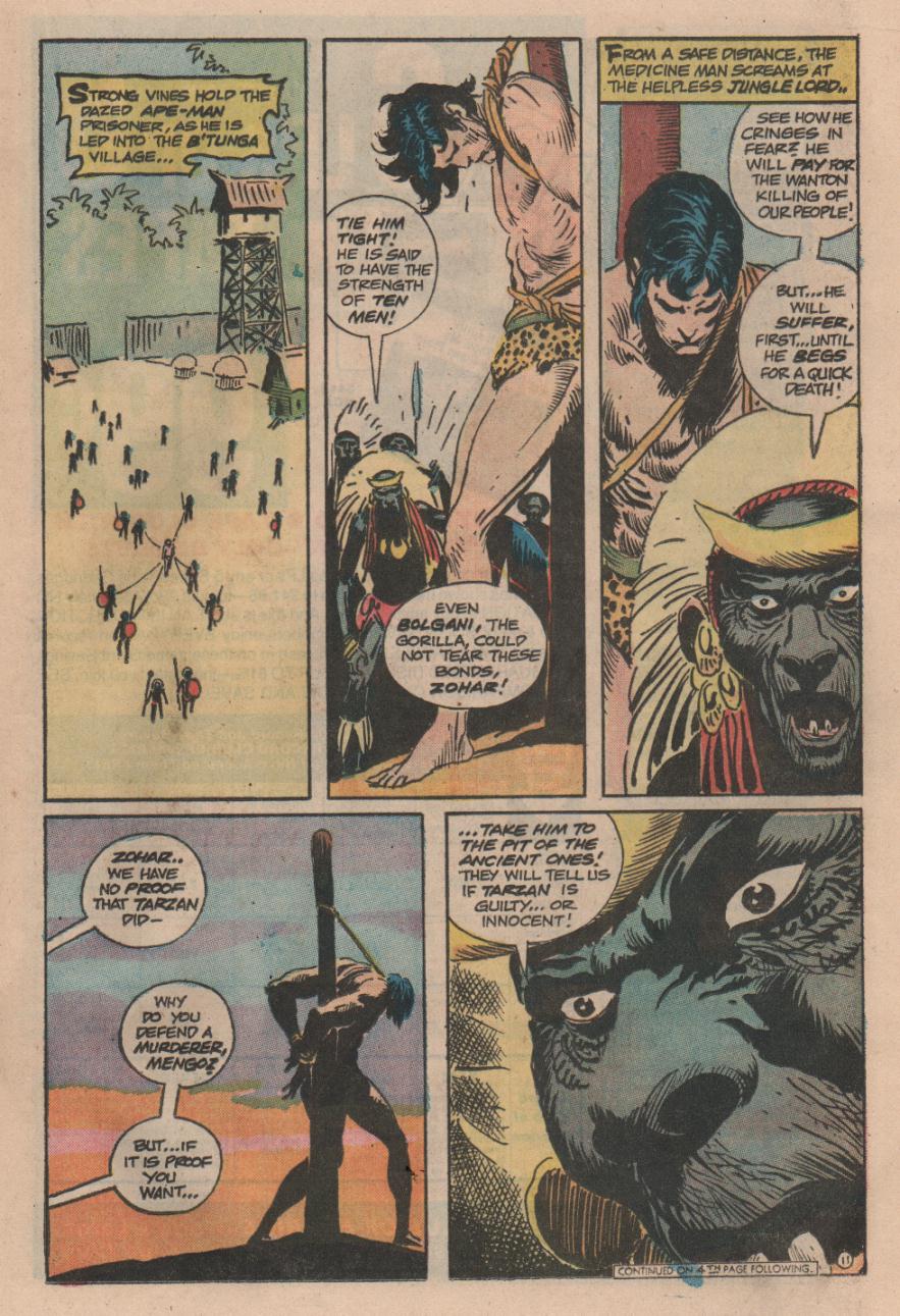 Read online Tarzan (1972) comic -  Issue #225 - 12