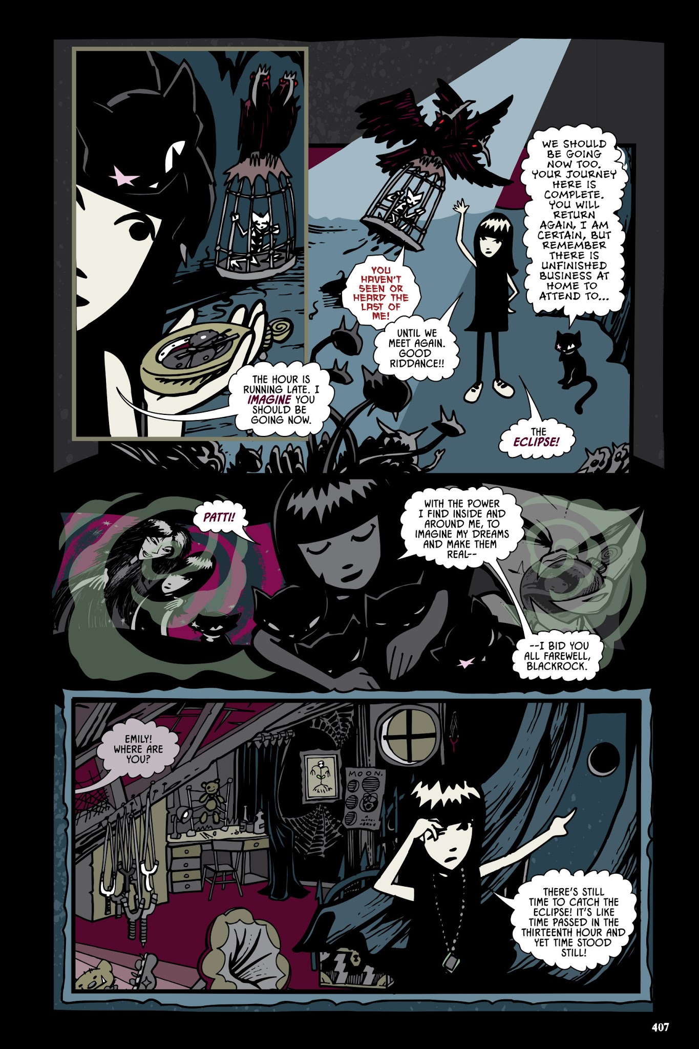 Read online The Complete Emily The Strange: All Things Strange comic -  Issue # TPB - 392