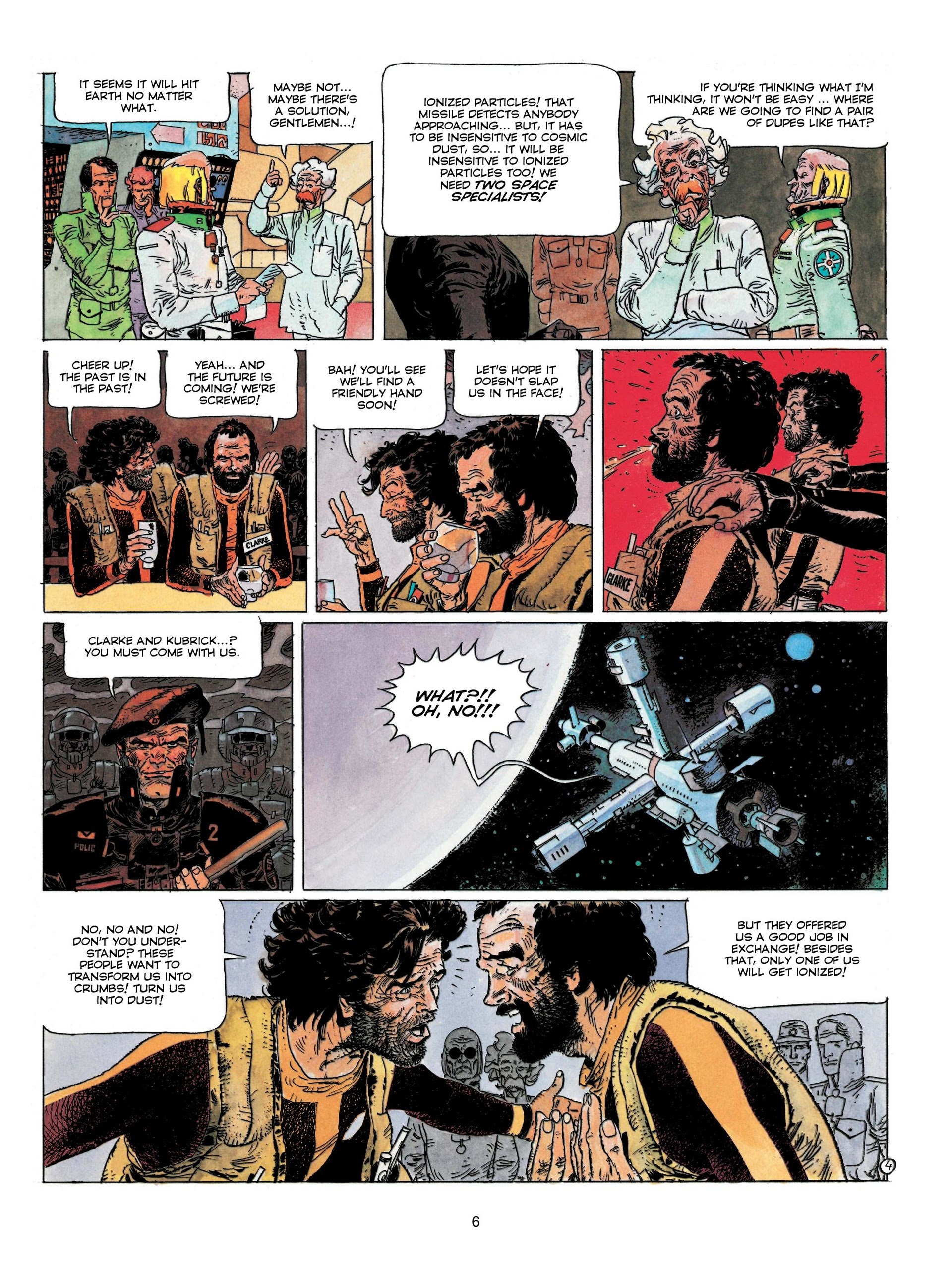 Read online Clarke and Kubrick comic -  Issue #1 - 7
