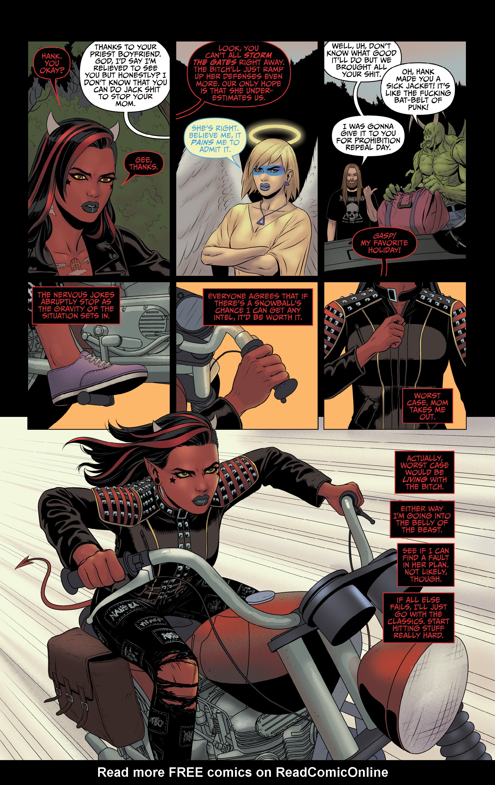 Read online Mercy Sparx (2013) comic -  Issue #11 - 24