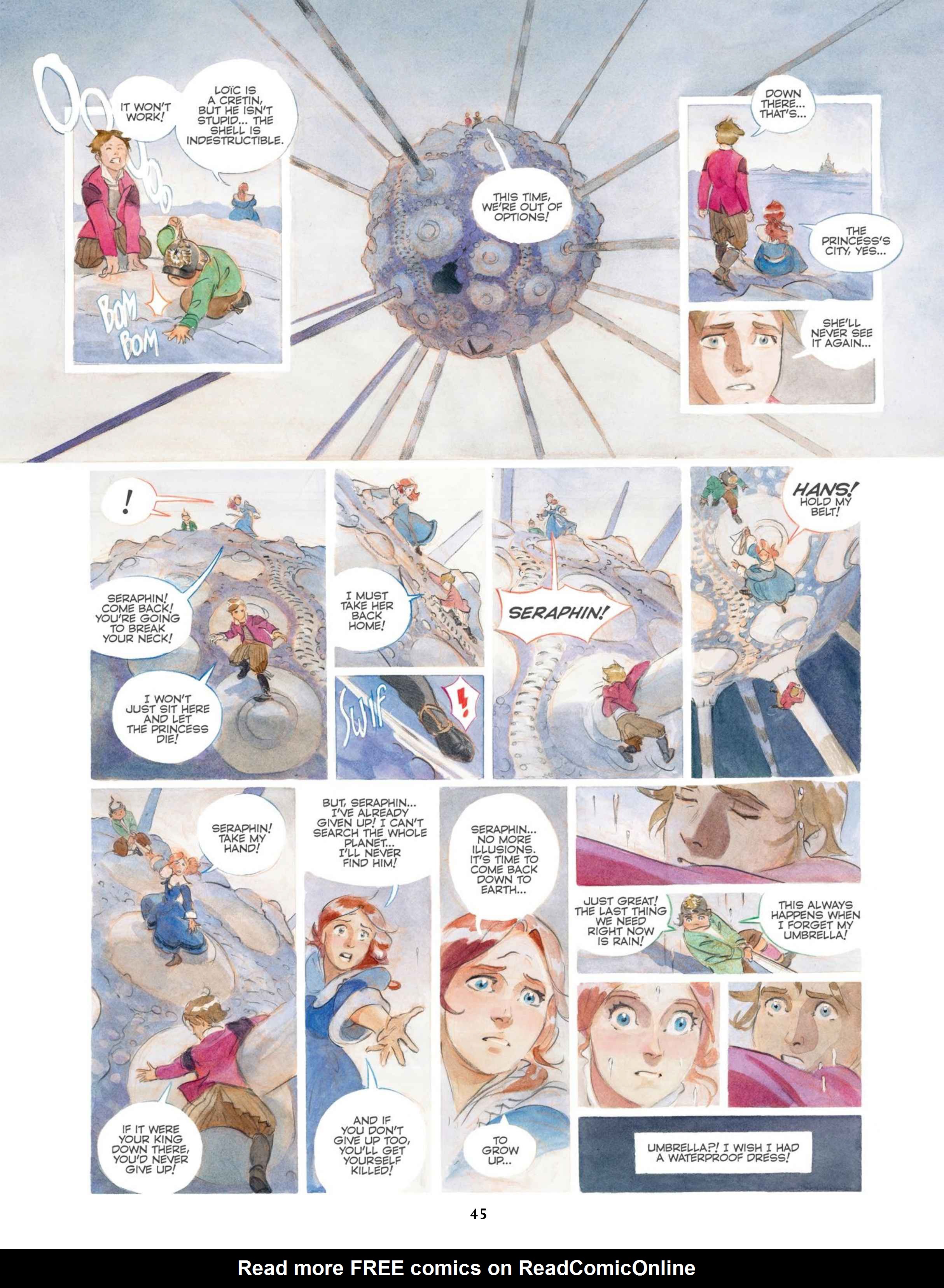 Read online Castle In the Stars: The Space Race of 1869 comic -  Issue #Castle In the Stars TPB A Frenchman on Mars - 48