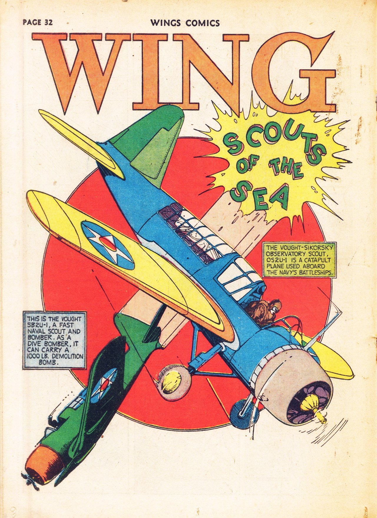 Read online Wings Comics comic -  Issue #8 - 34
